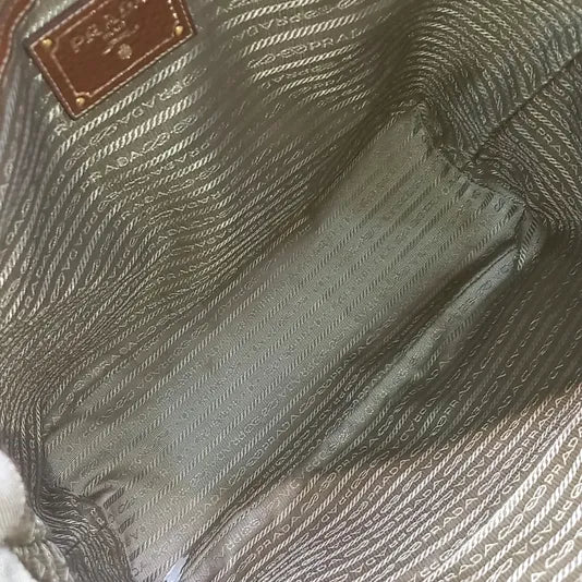 PRADA FABRIC TOTE AND SHOULDER BAG (JP)