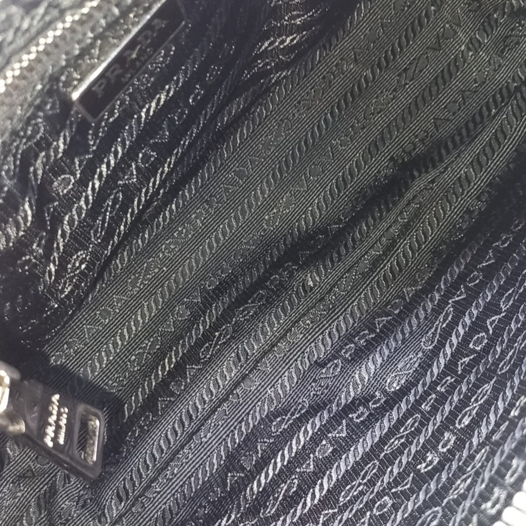 Prada Tessuto Quilted Chain Shoulder Bag (10570751)
