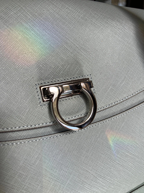 Ferragamo Gancini Double Handle Bag