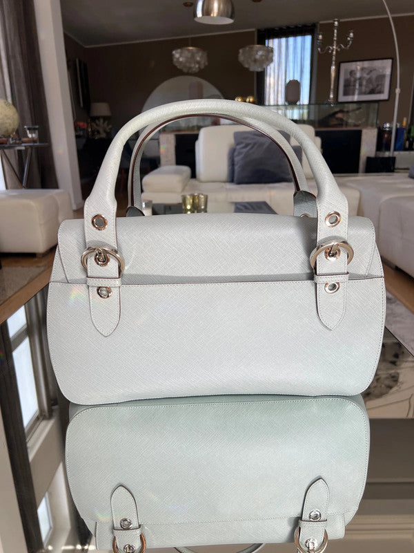 Ferragamo Gancini Double Handle Bag
