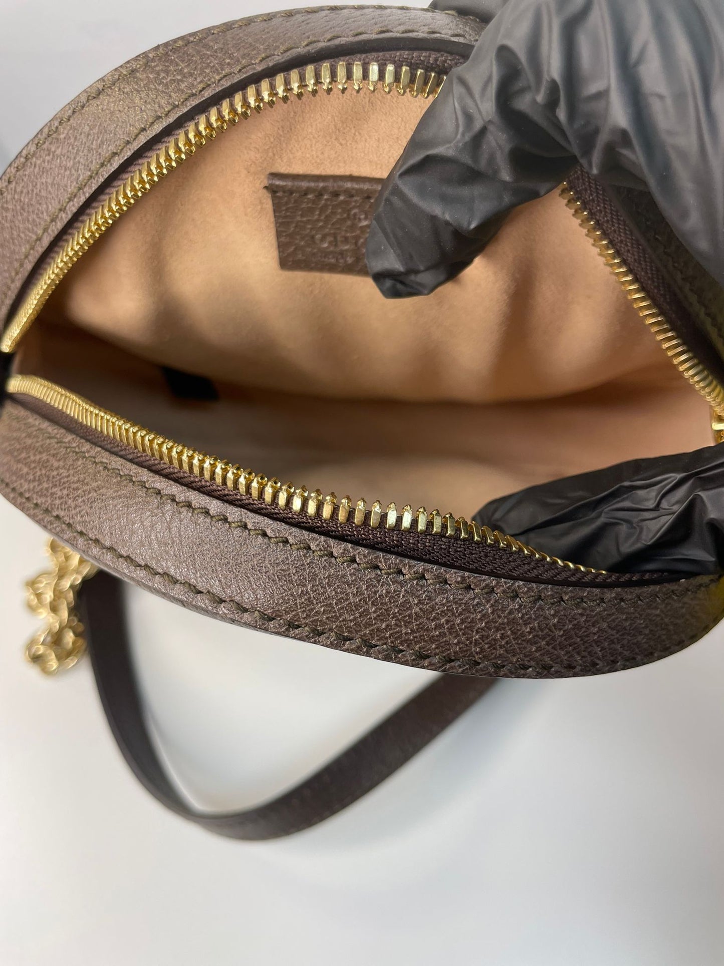 Gucci Ophidia Mini GG Round Shoulder Bag (UK)