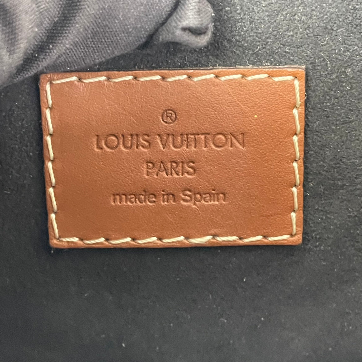 Louis Vuitton Black PVC Monogram Canvas Pallas MM Shoulder Bag M41064 (V1280803)