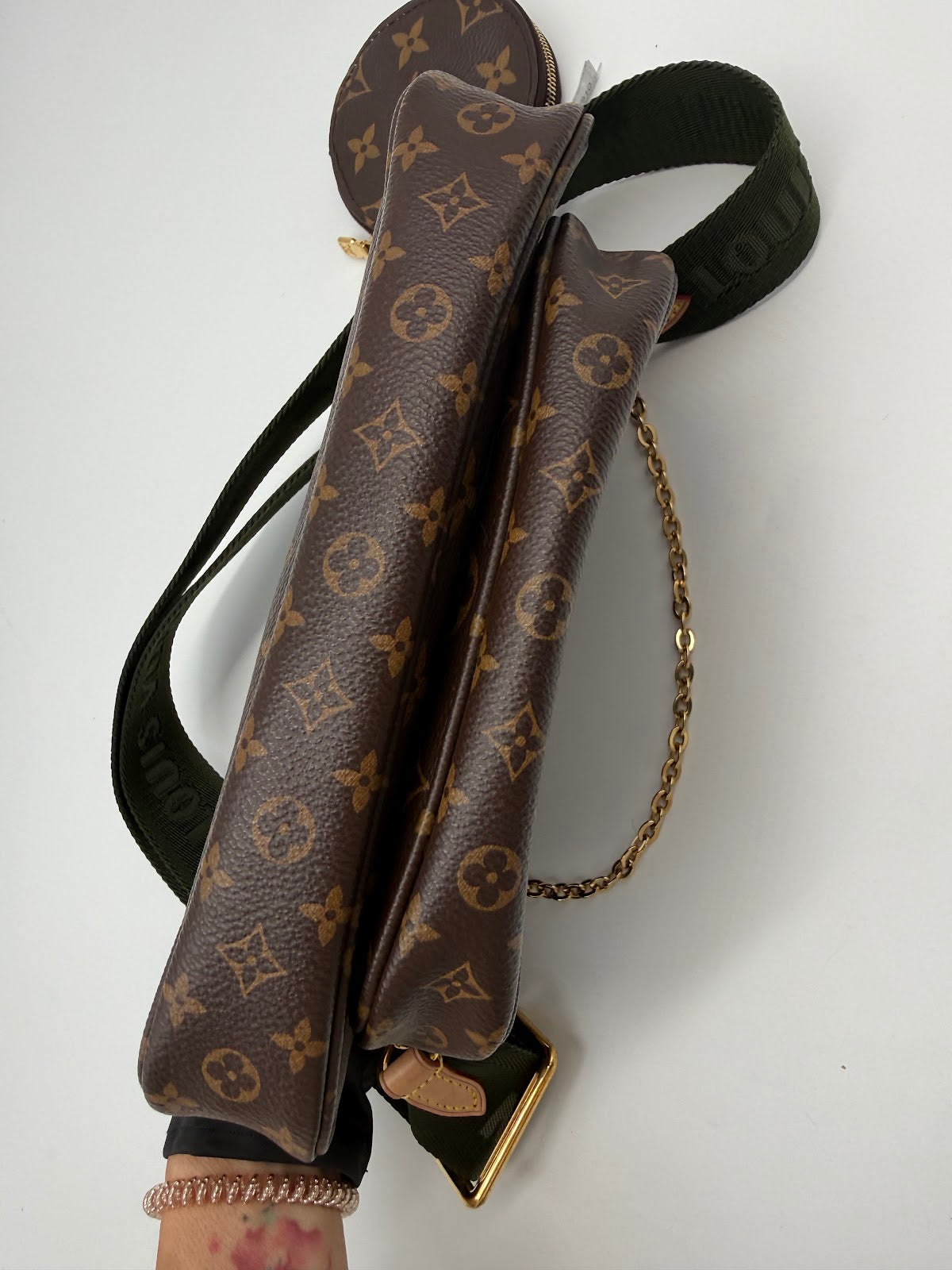 Louis Vuitton 5-in-1 Bag with Green Strap (LX1689)