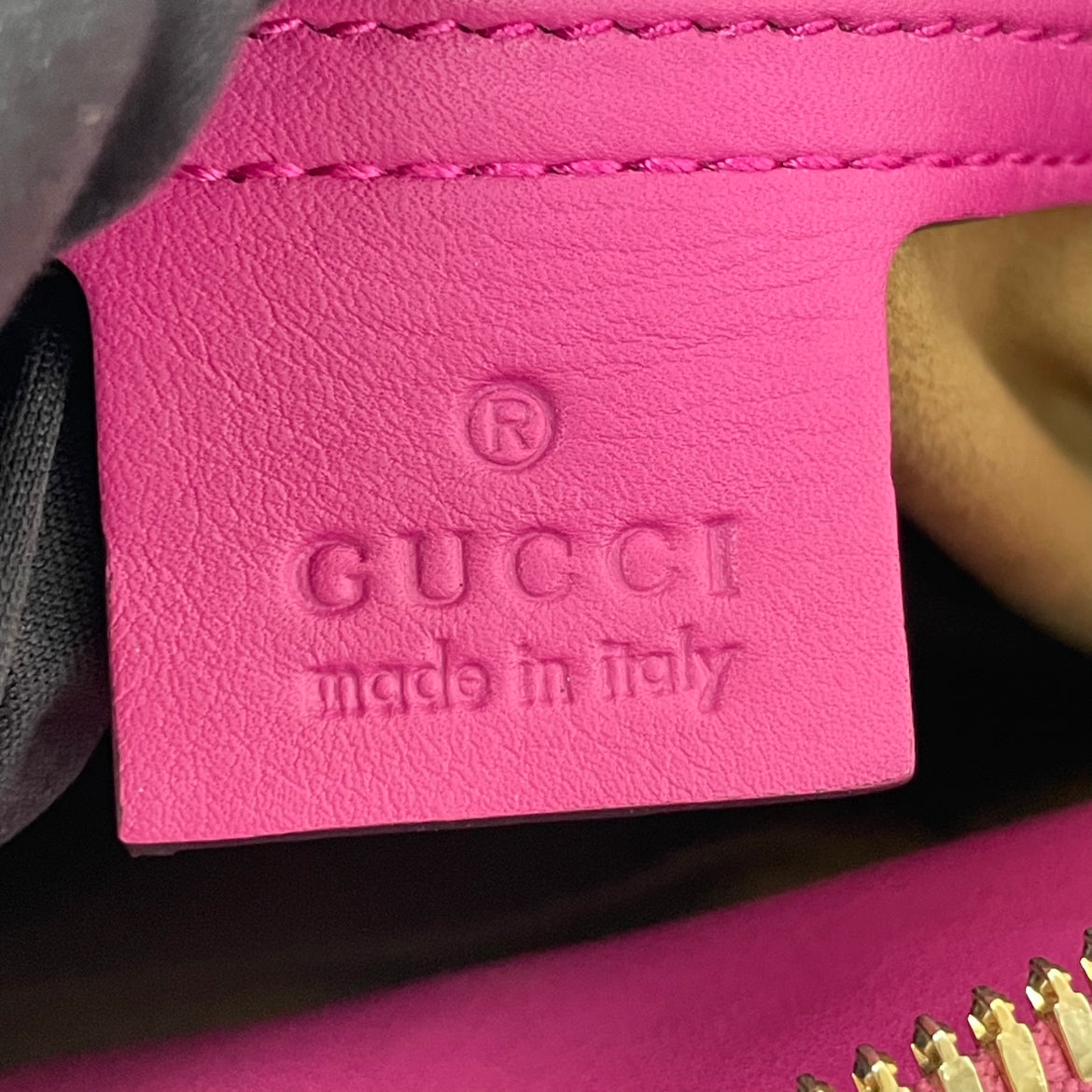 Gucci Multi PVC Trim GG ONE Shoulder Bag 409534