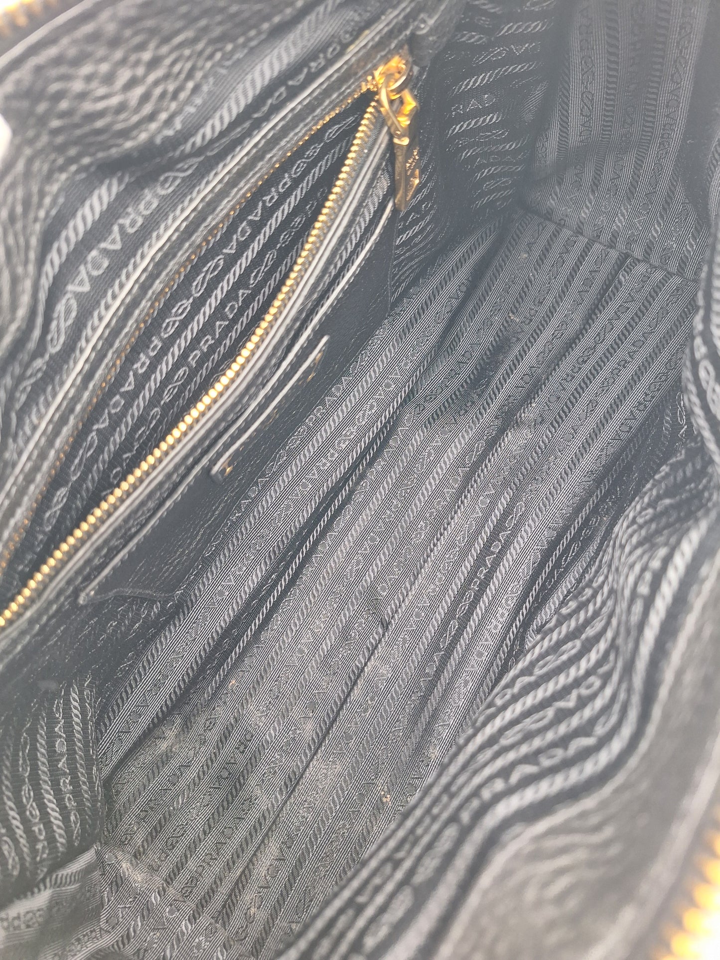 PRADA VITELLO DAINO MOTOR SHOULDER BAG (BL0805)