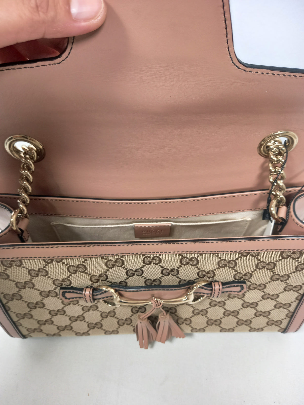 M0804P22 Gucci Emily Chain Shoulder Bag (JP)