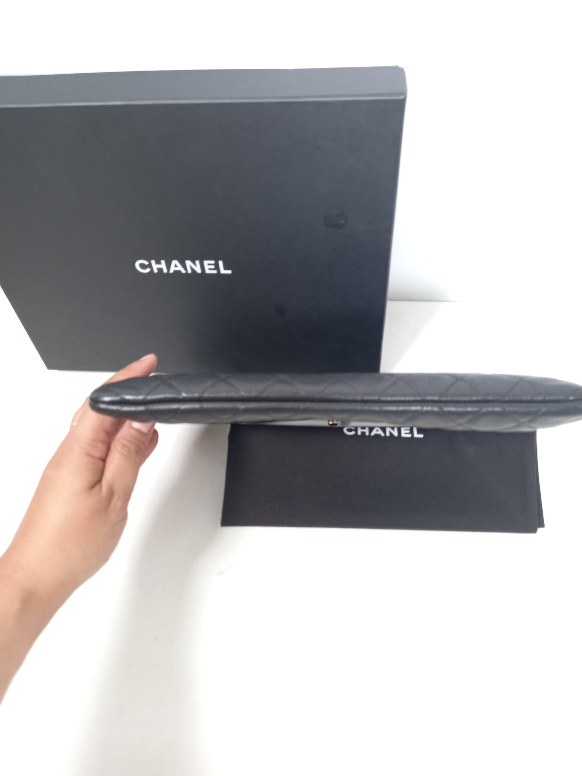 M0804P41 Chanel Mademoiselle O Case Clutch Bag (JP)