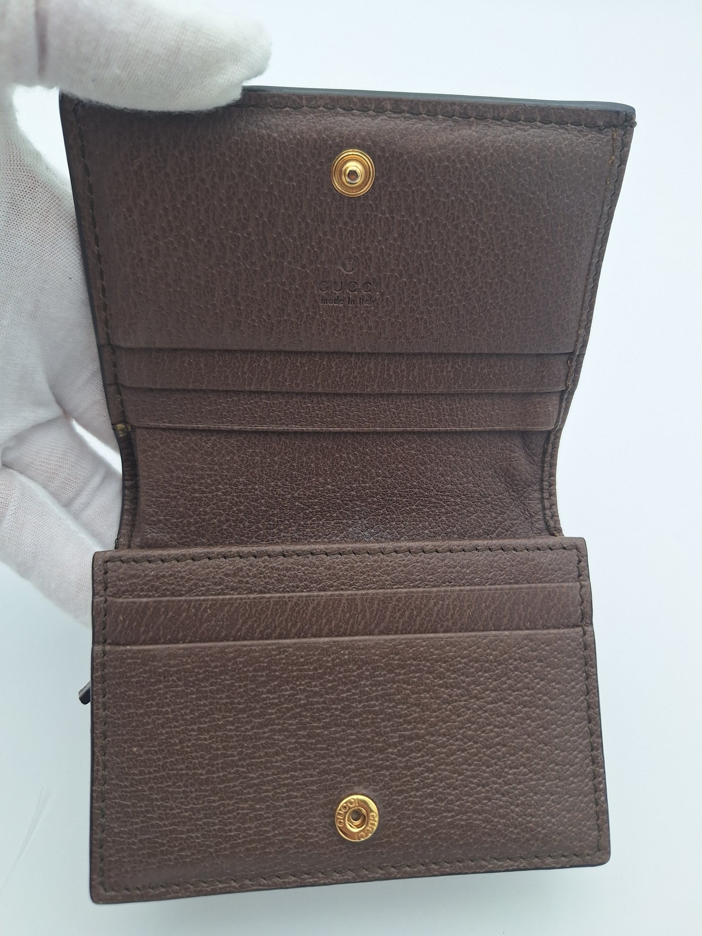 Gucci Ophidia GG Supreme Card Case Wallet (US)