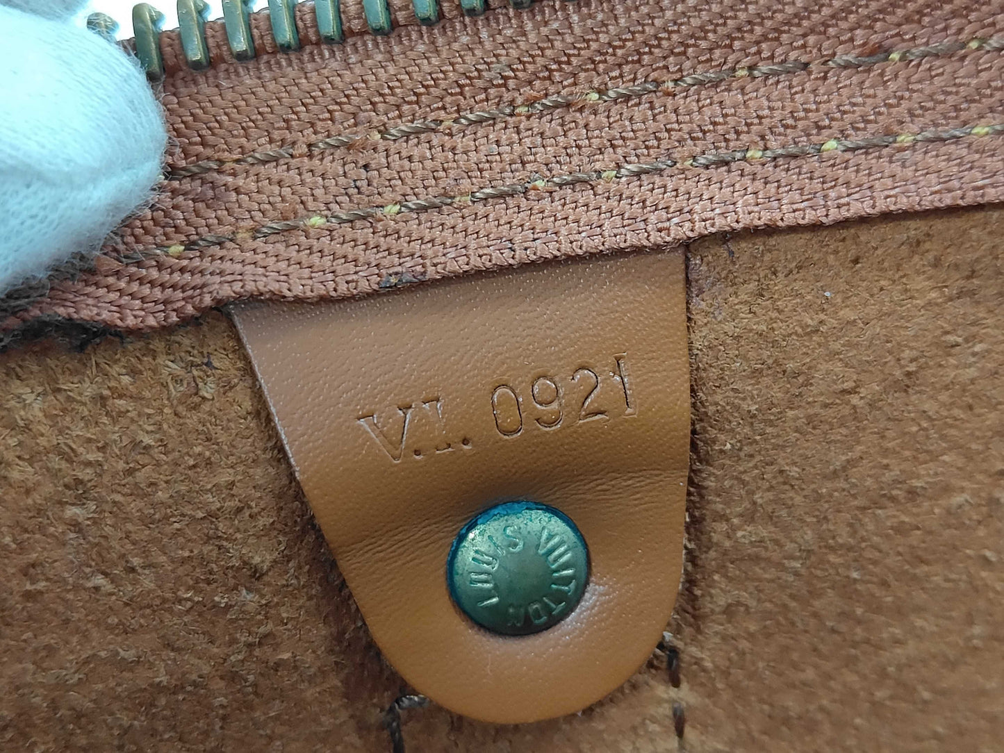 Louis Vuitton Epi Leather Keepall 45 Camel EC-0184