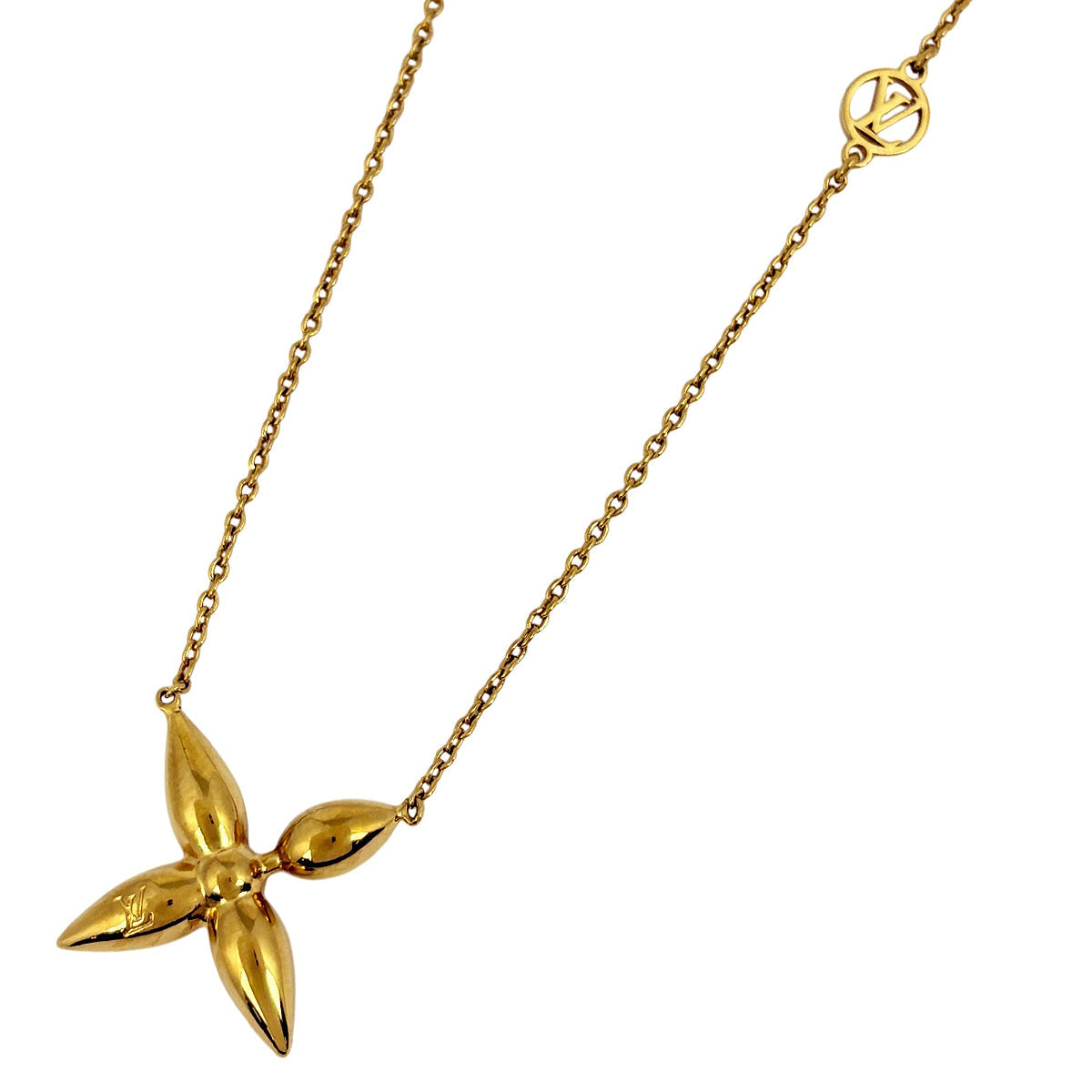 Louis Vuitton Collier Louisette Necklace (JP)