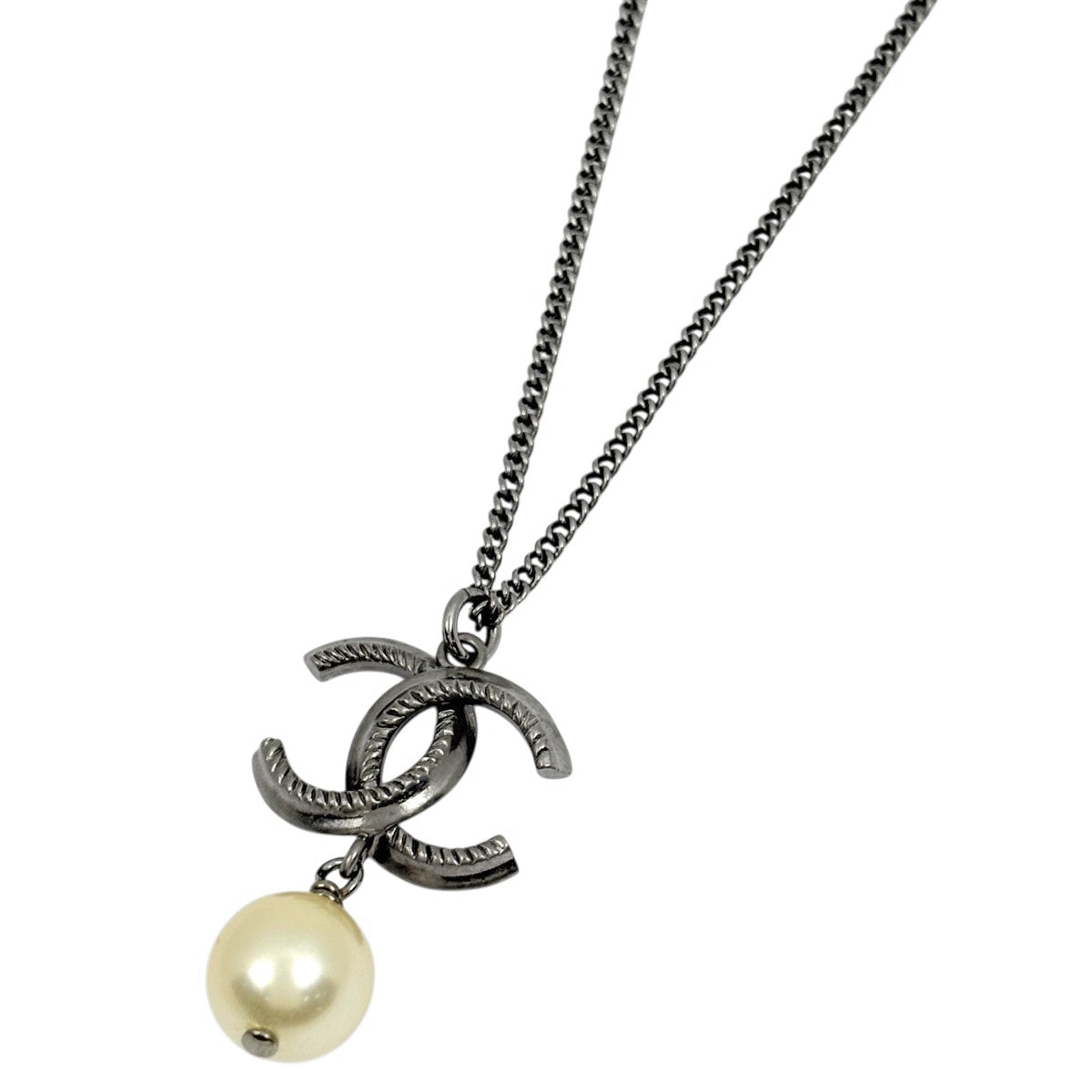 Chanel CC Faux Pearl Necklace (JP)