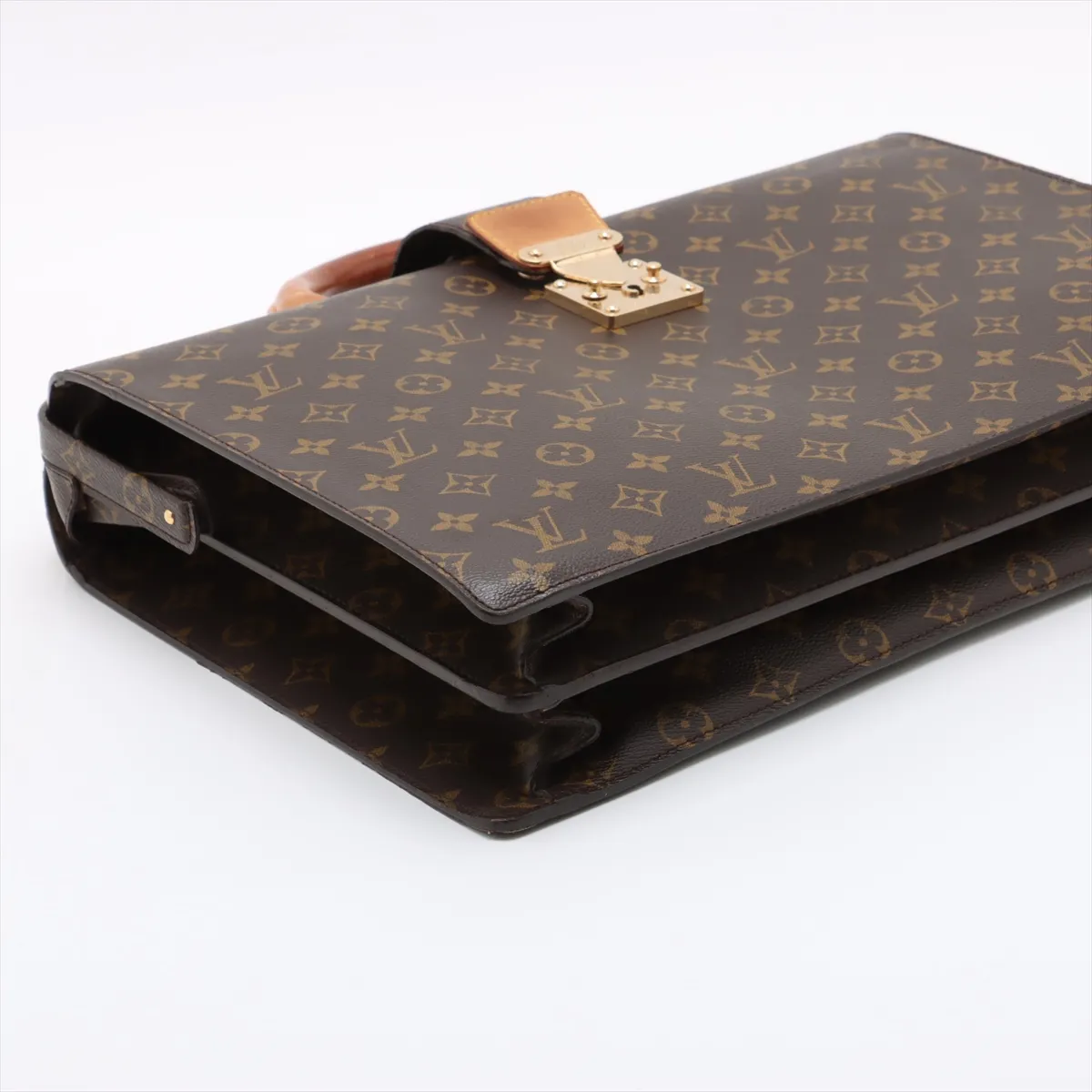 Louis Vuitton Monogram Serviette Fermoir