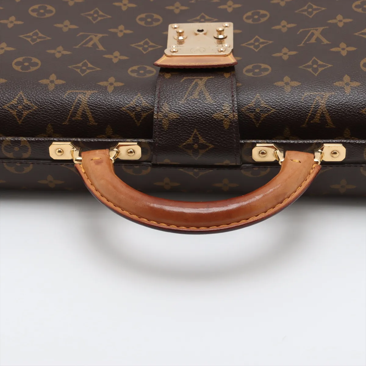 Louis Vuitton Monogram Serviette Fermoir