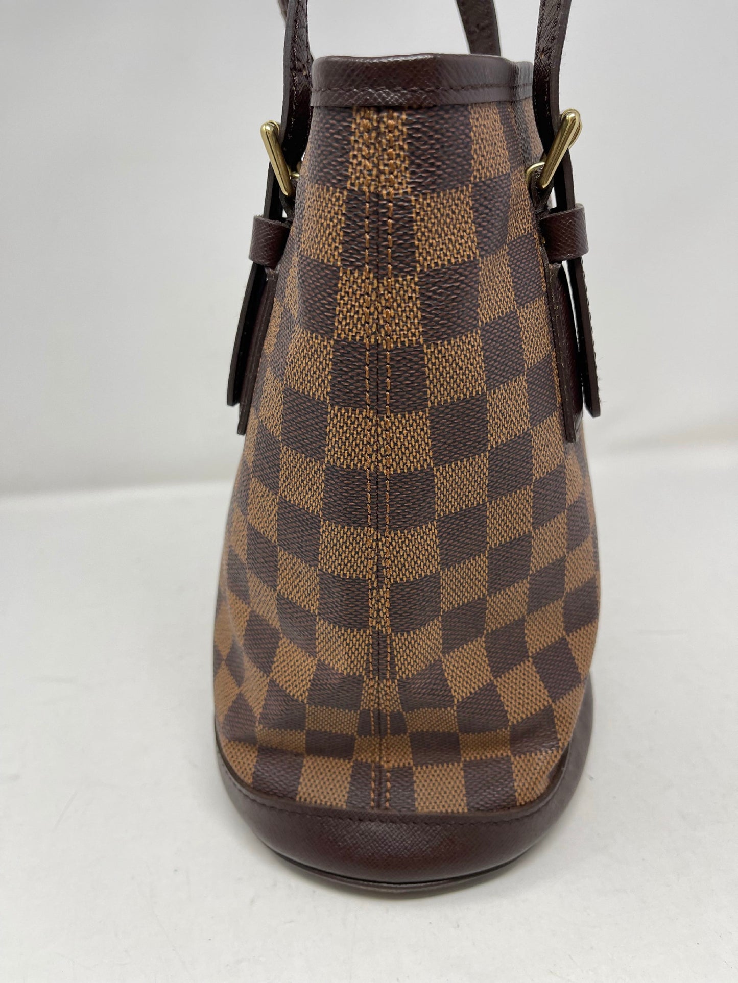 Louis Vuitton Marais Damier Ebene Bucket Bag