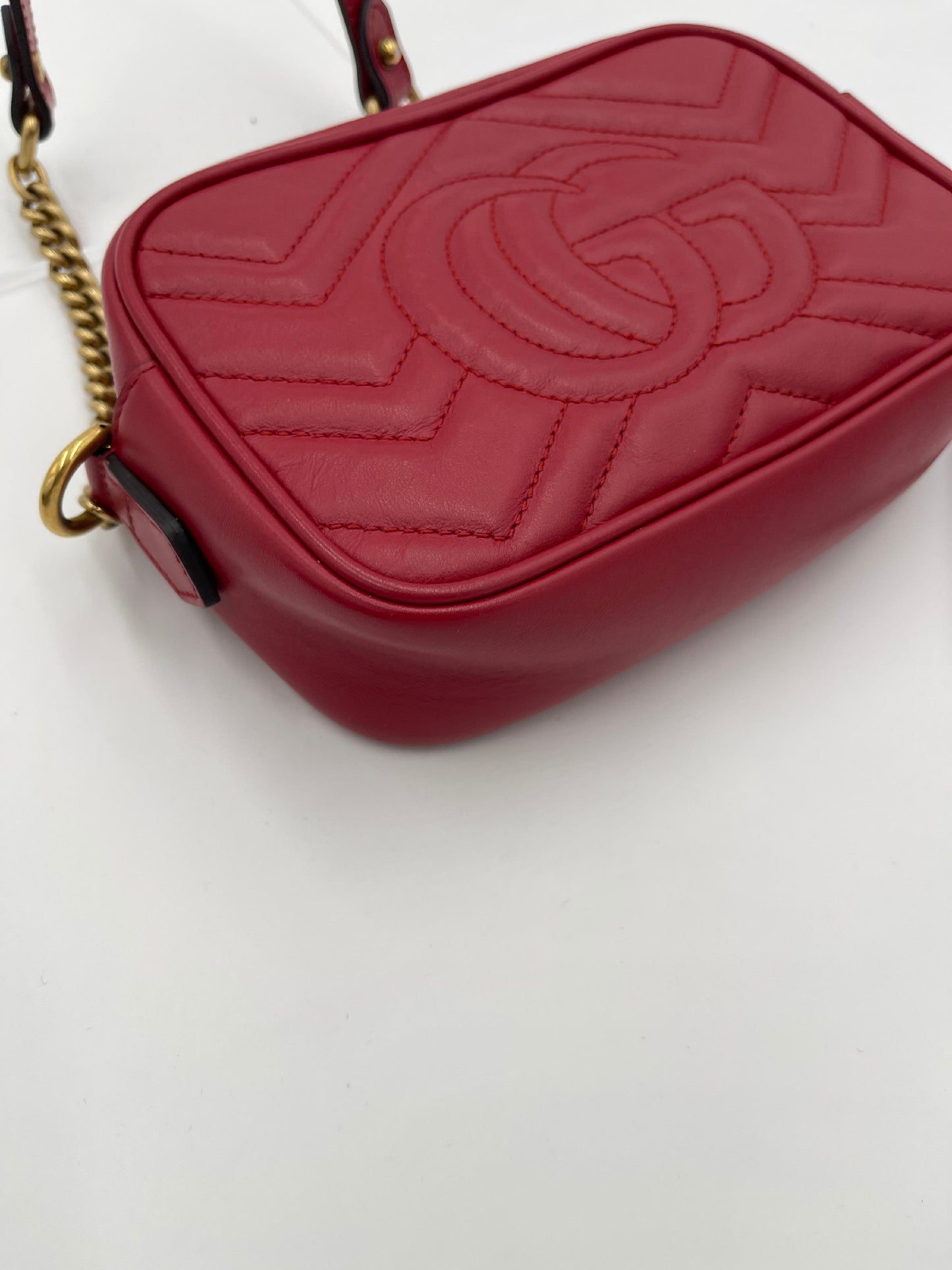 GG Marmont Chain Shoulder - Gucci