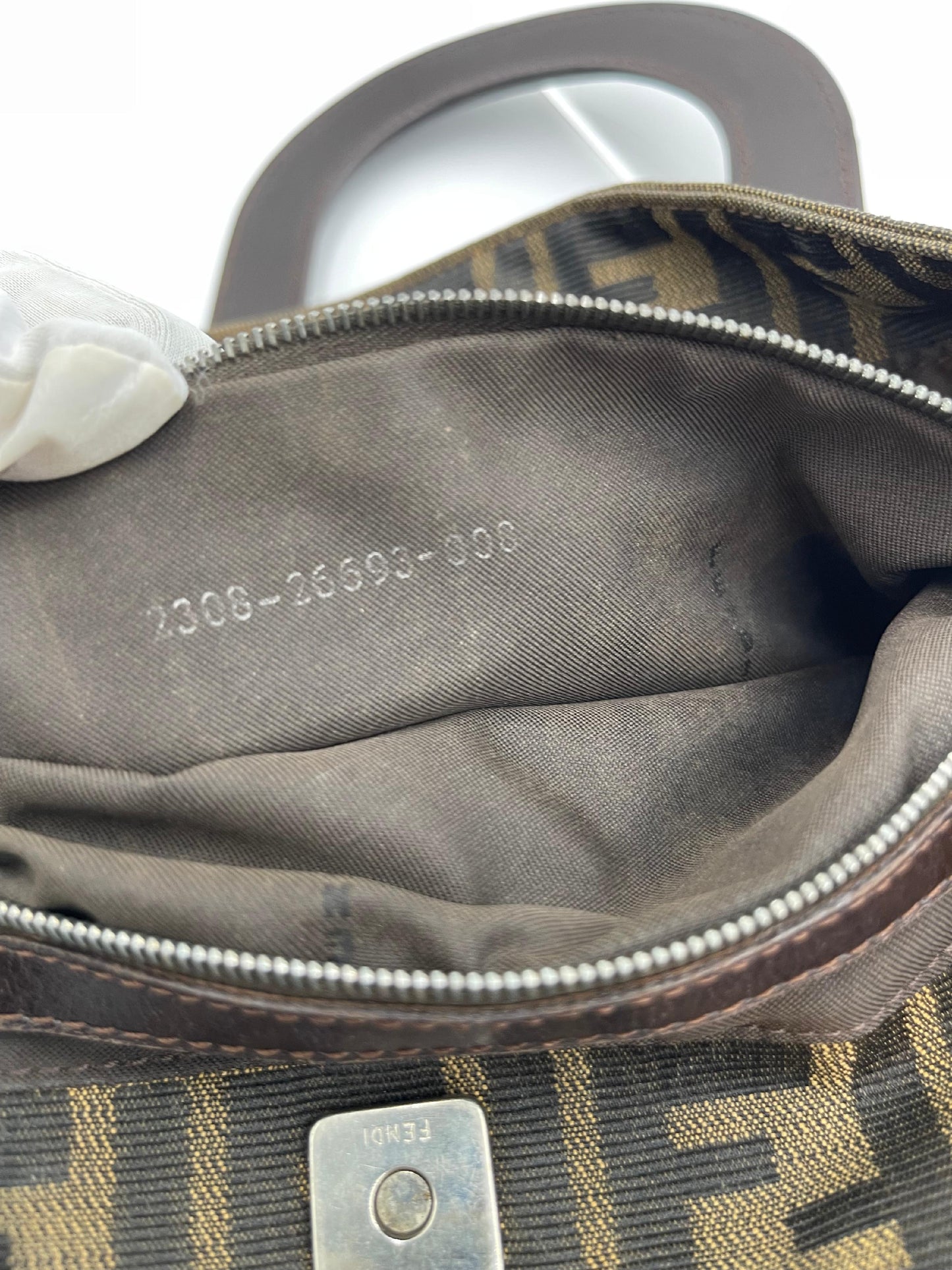 Fendi Zucca Handbag