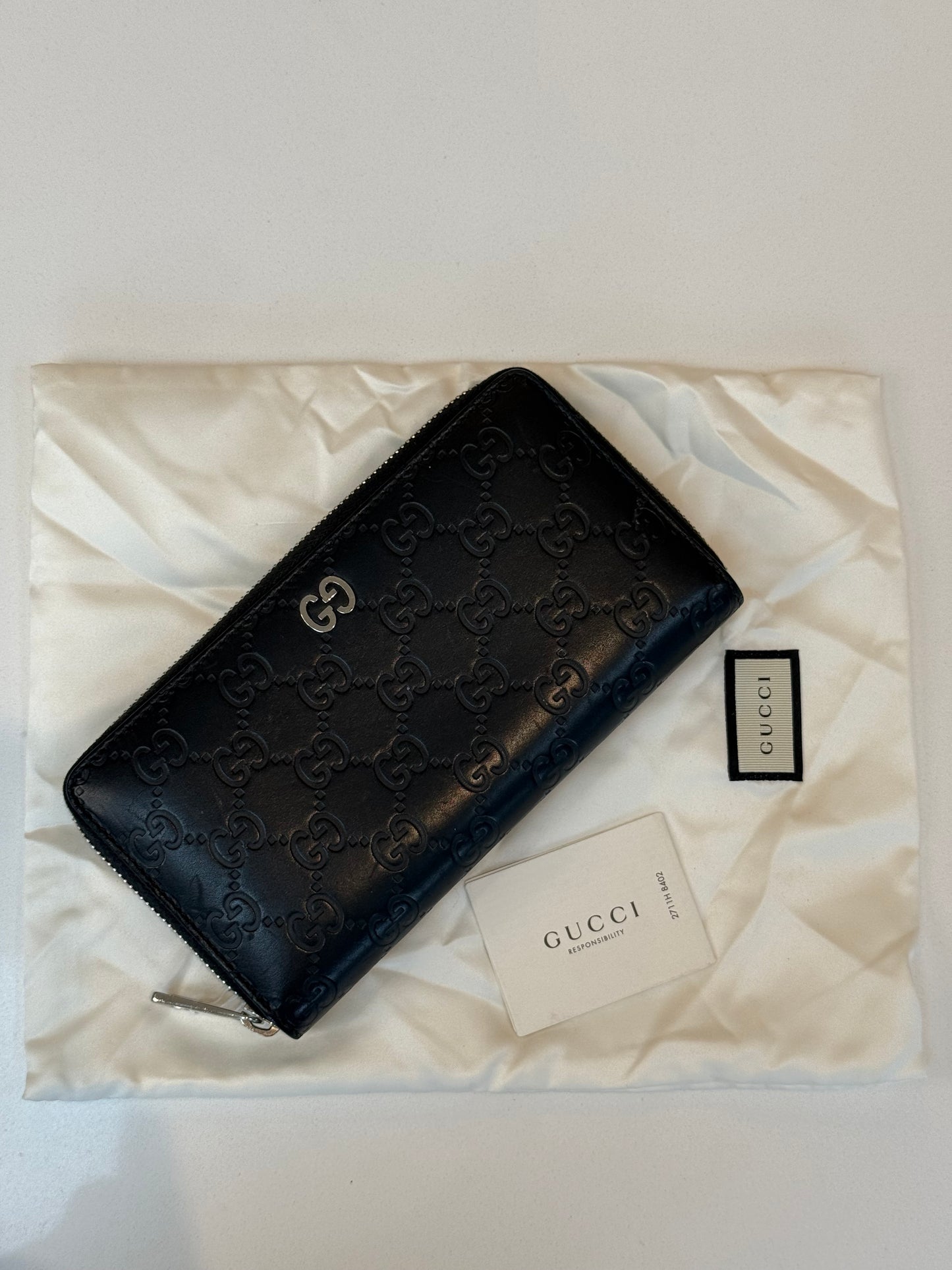 Gucci Guccissima Long Wallet