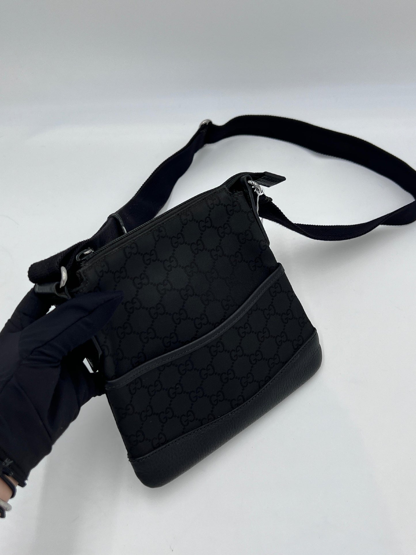 Gucci GG Nylon Shoulder Bag