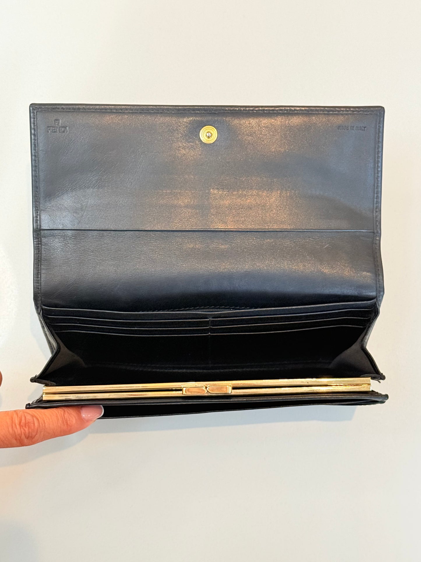 Fendi Zucchino Long Wallet