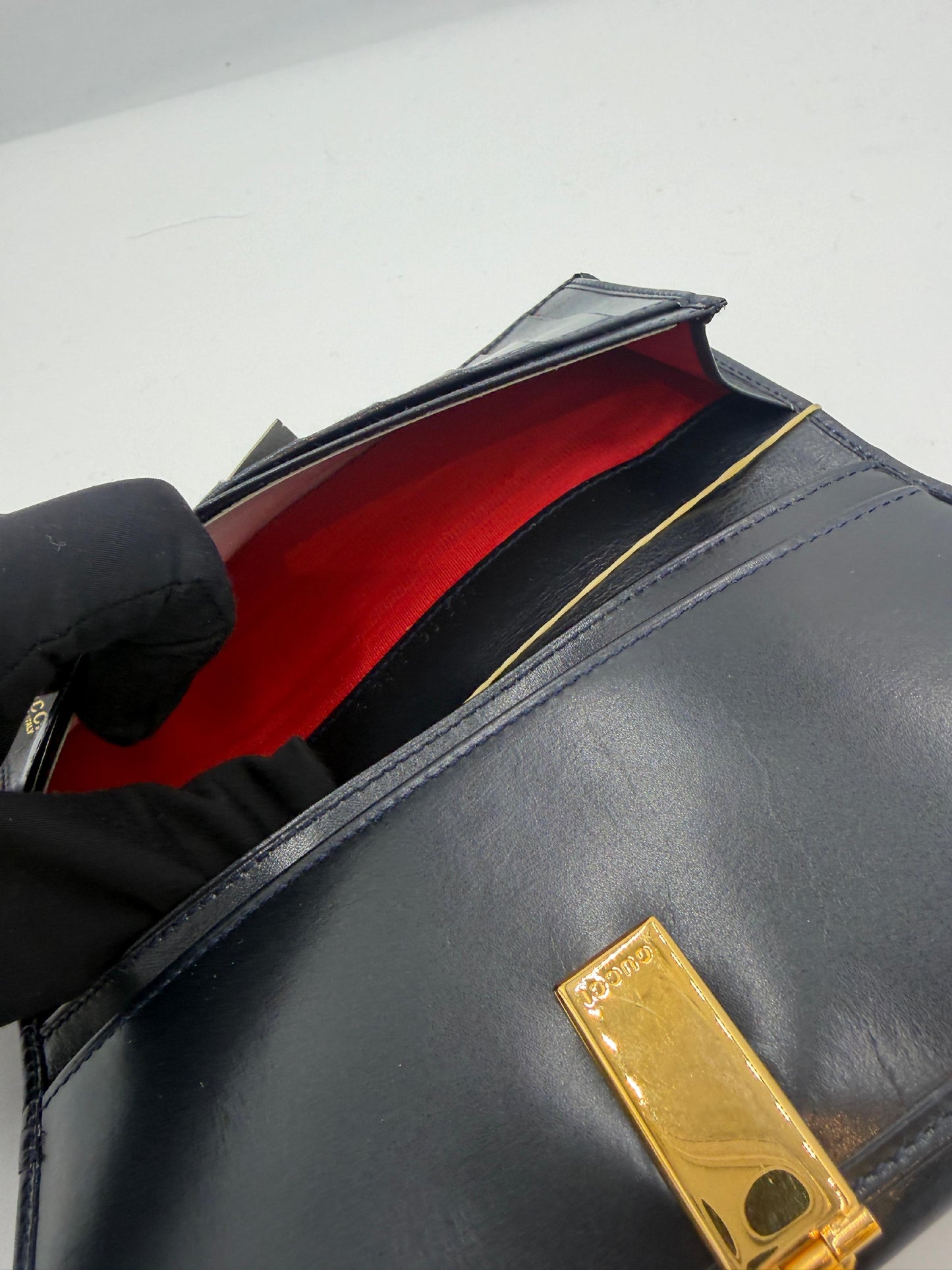 Gucci Horsebit Leather Long Wallet