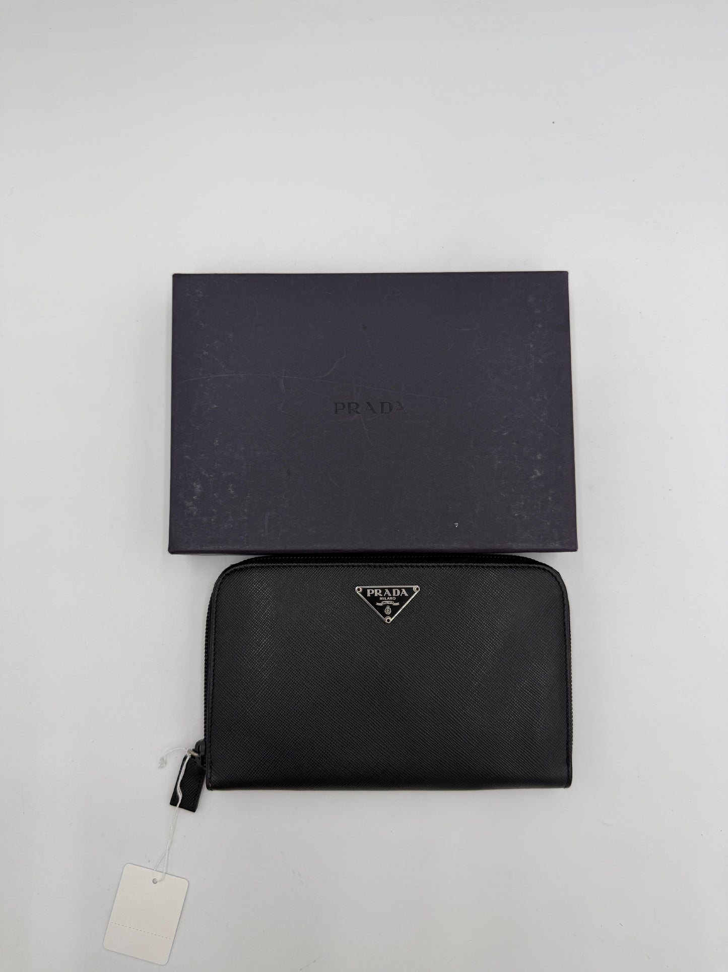 Prada Saffiano Zippy Wallet