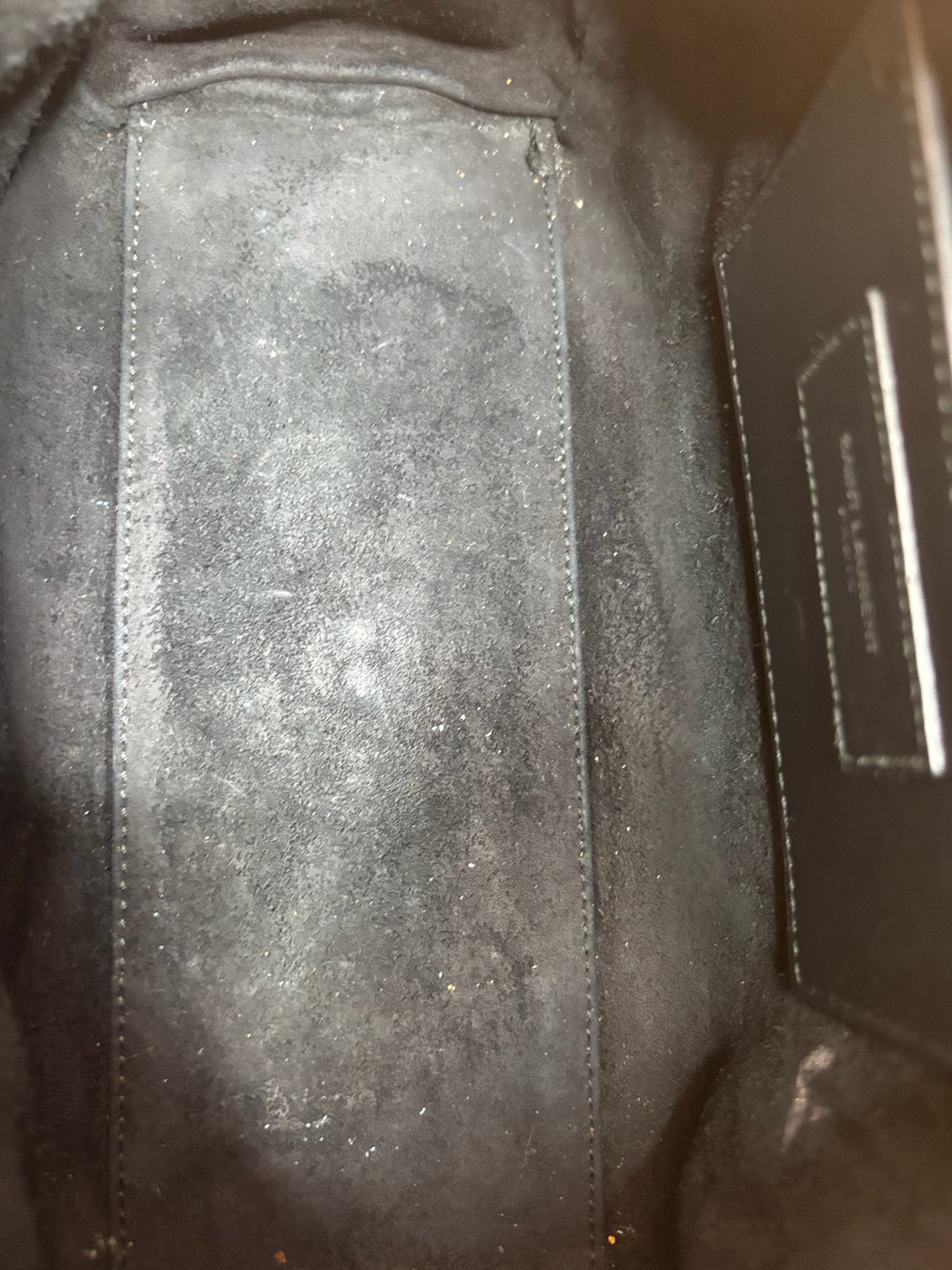 Saint Laurent Studded Baby Duffle Bag