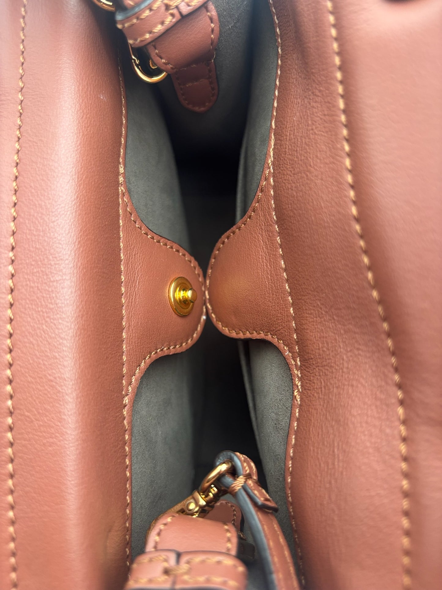 Fendi Vitello Grace Flip Tote