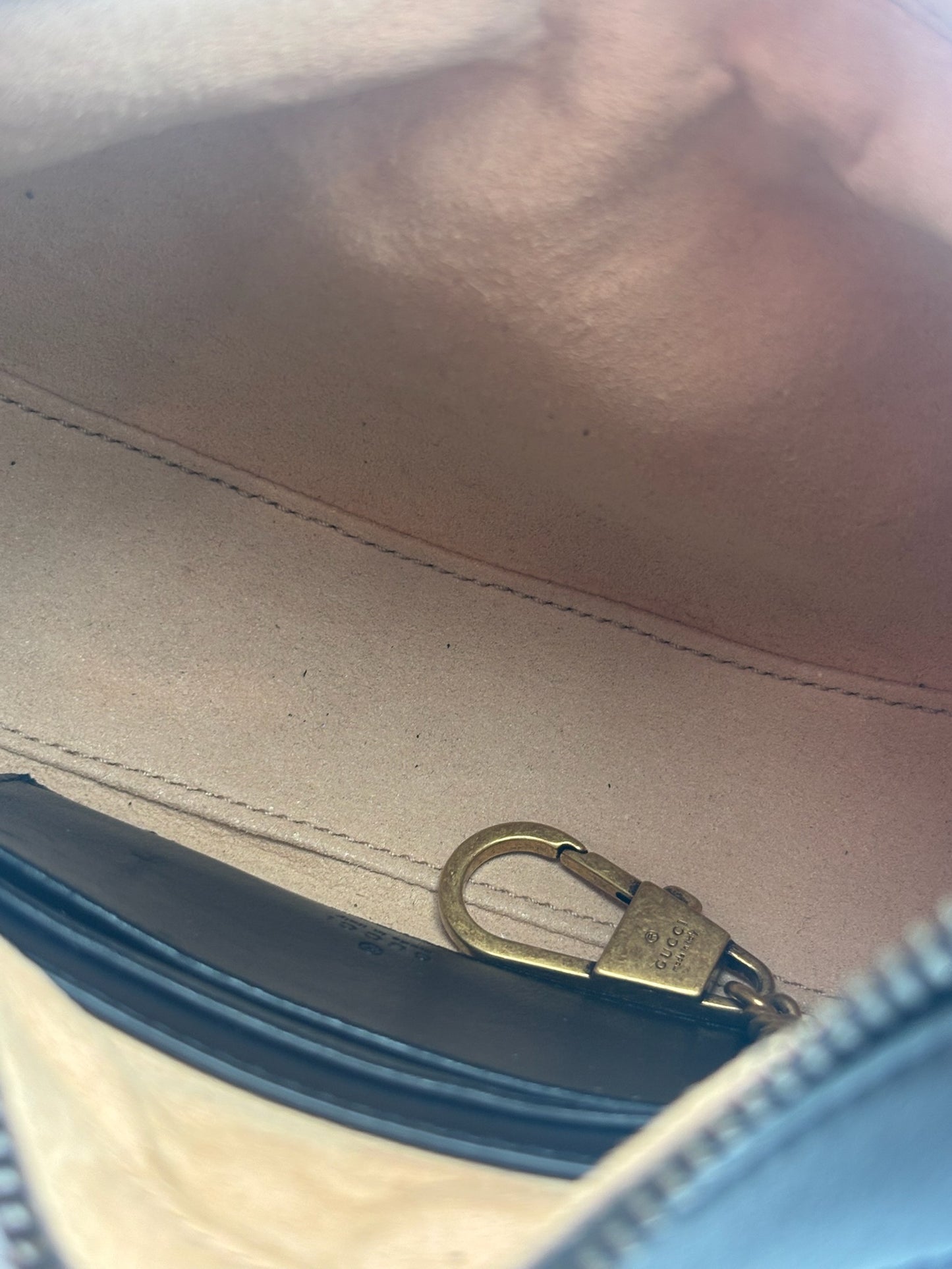 Gucci GG Marmont Half Moon Shoulder Bag