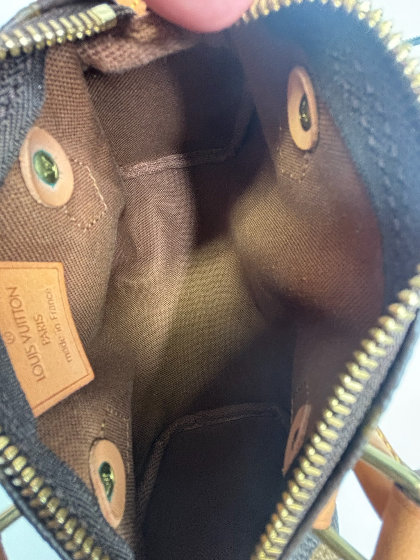 Louis Vuitton Monogram Mini Sac HL Speedy (JP)