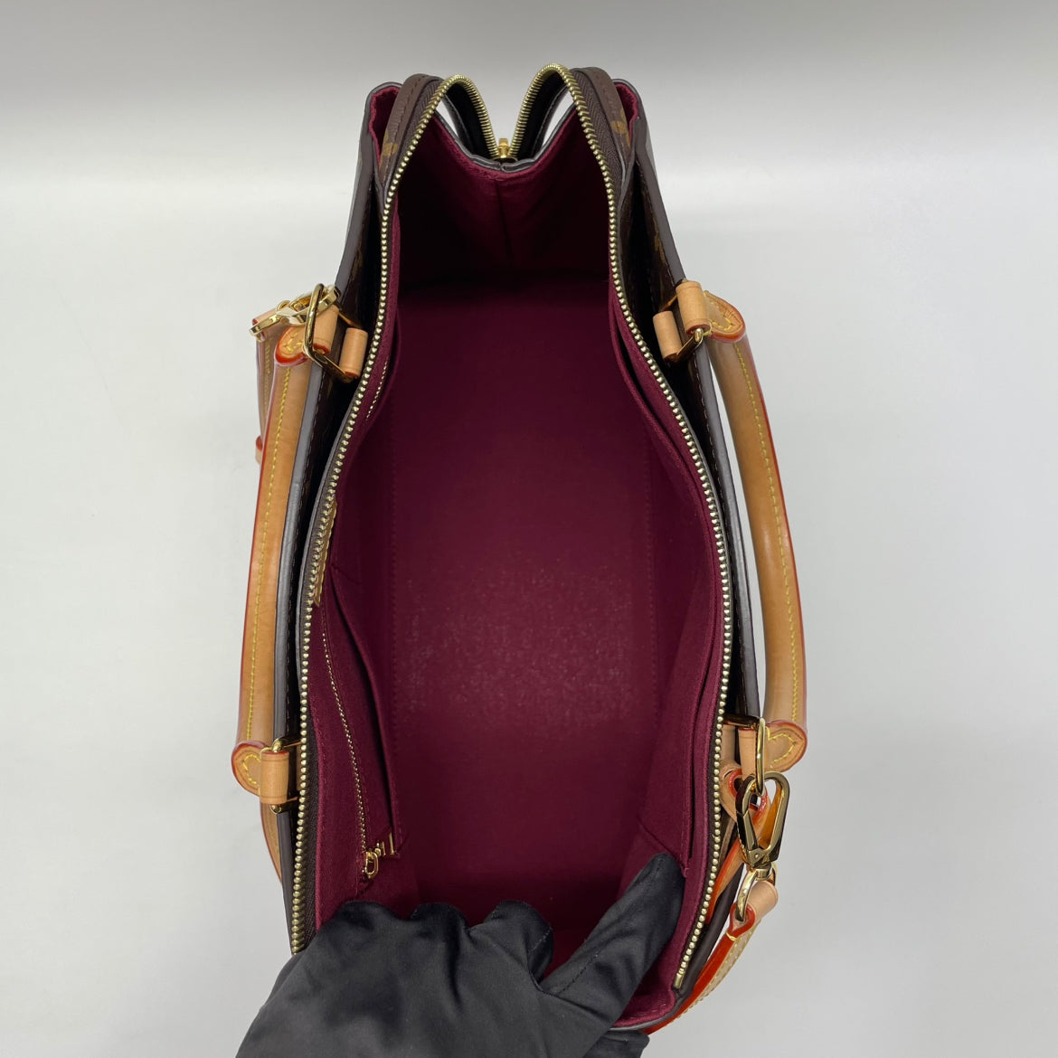 Louis Vuitton Brown PVC Monogram Canvas Grand Palais PM Shoulder Bag