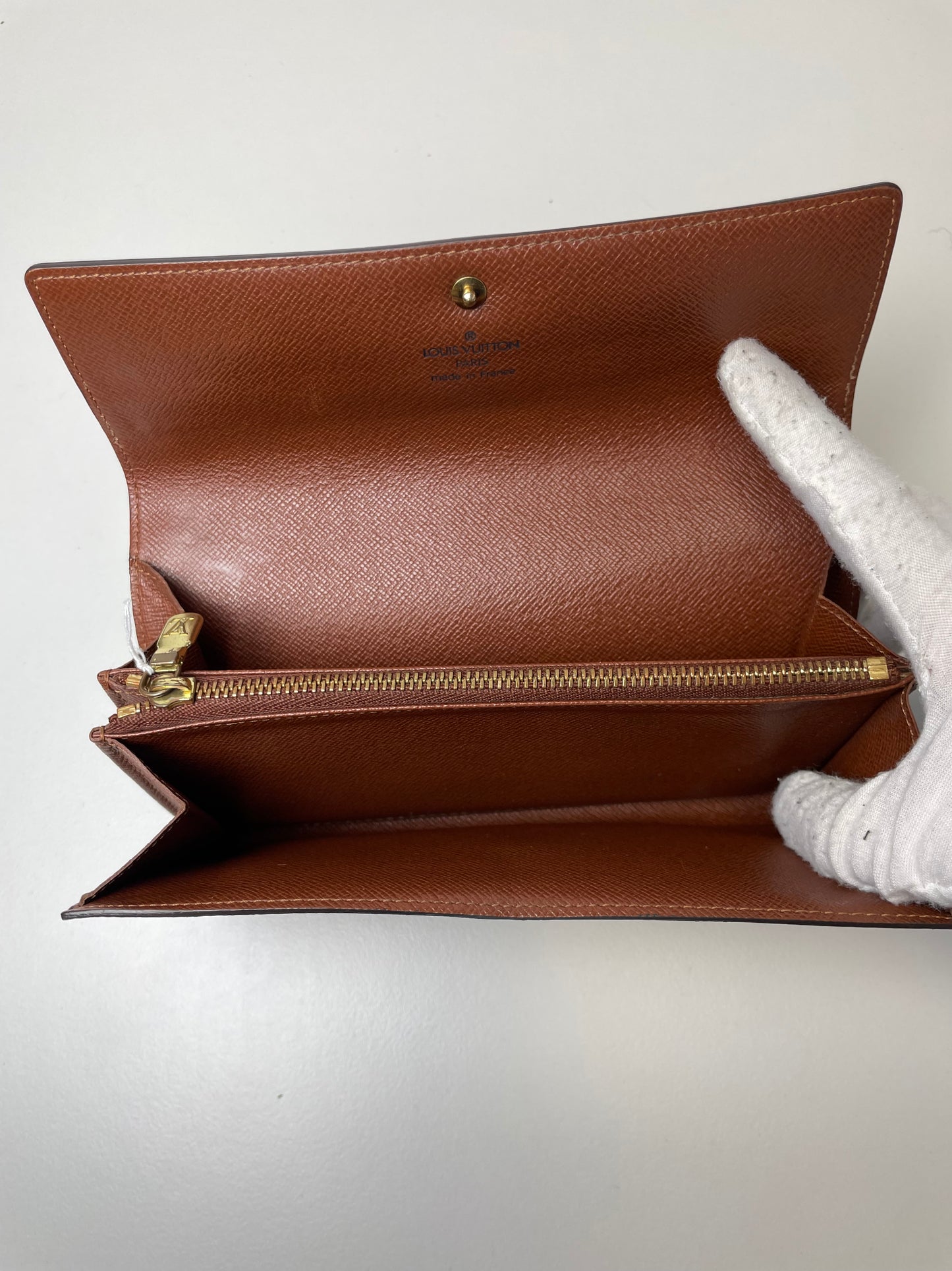 Pre-Owned Louis Vuitton Monogram Sarah Wallet AJ124