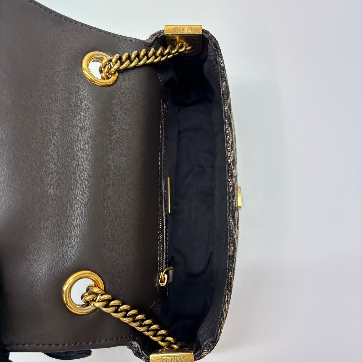 Fendi Baguette Chain Shoulder Bag 8BR793 (B960155721H)