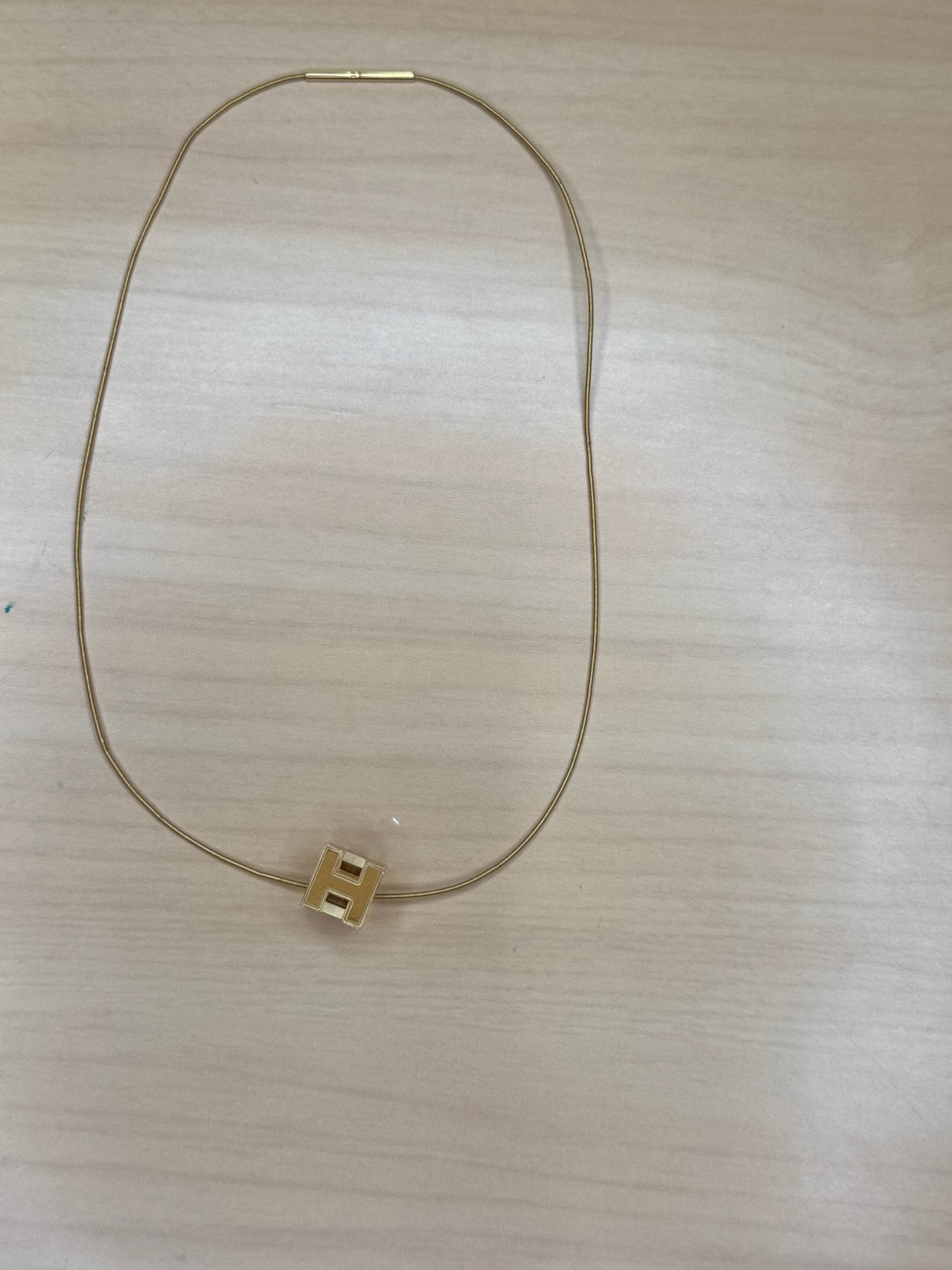 Hermes Cage d’H Necklace