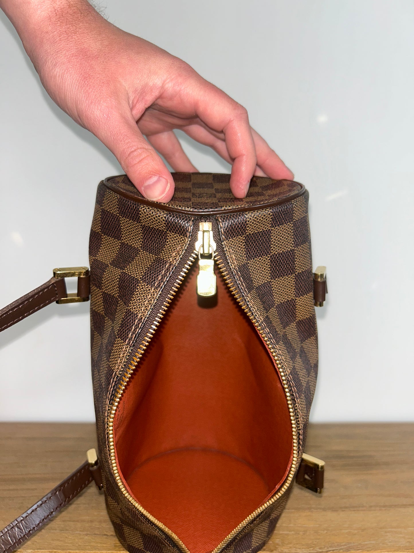 Louis Vuitton Papillon 26 Damier Ebene K92