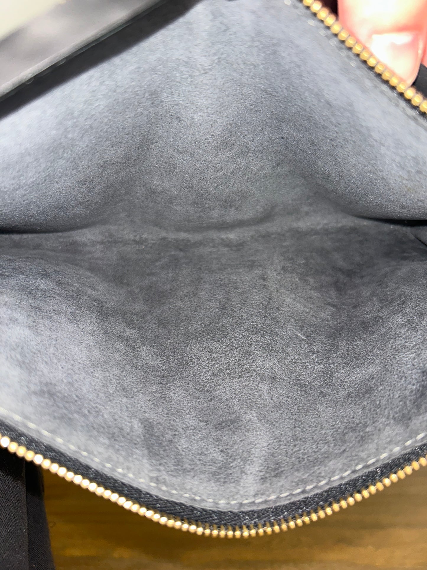 Louis Vuitton Black Epi Pochette Accessoire
