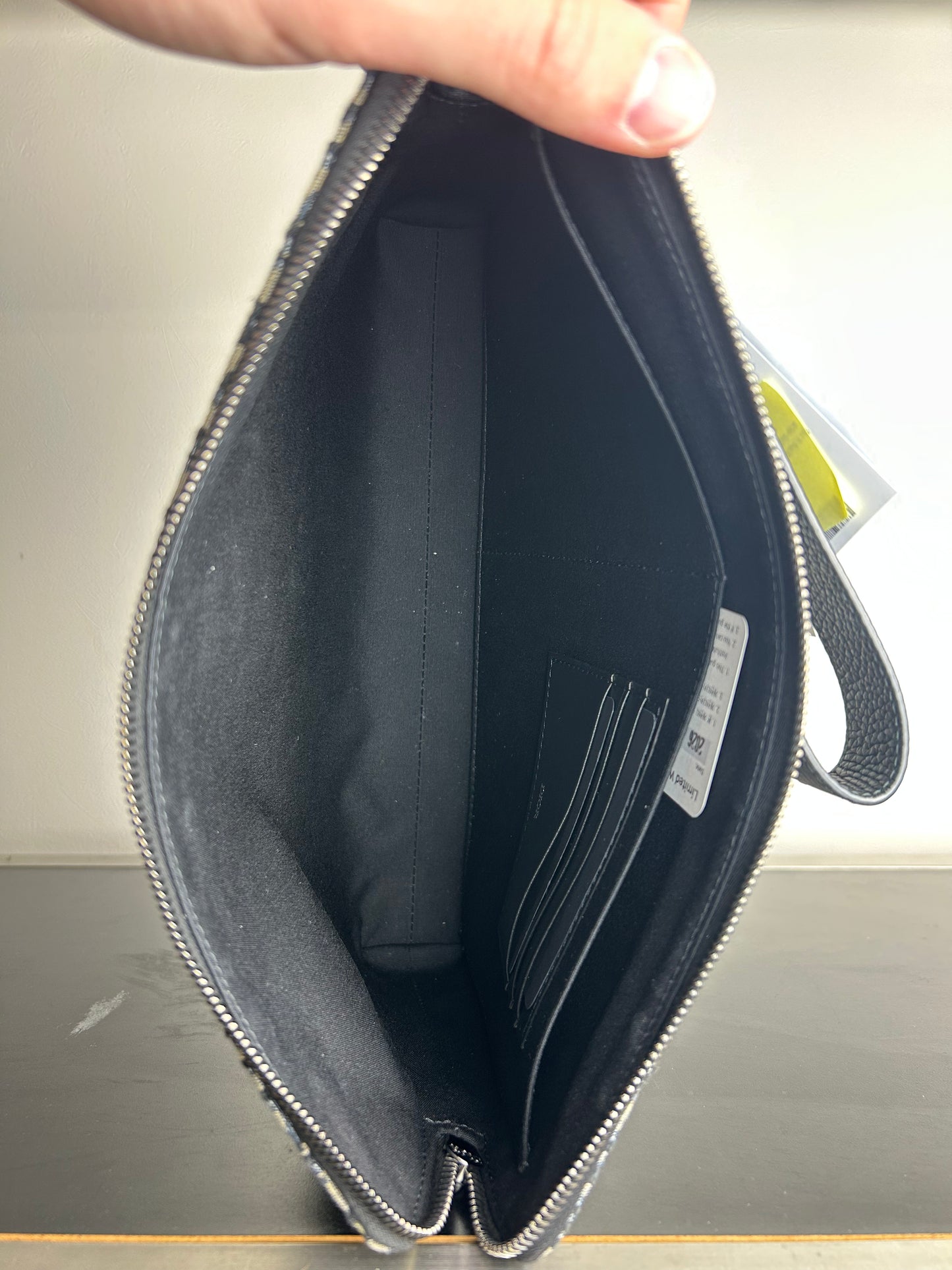 Dior Dior Oblique Zip Pouch / Wristlet
