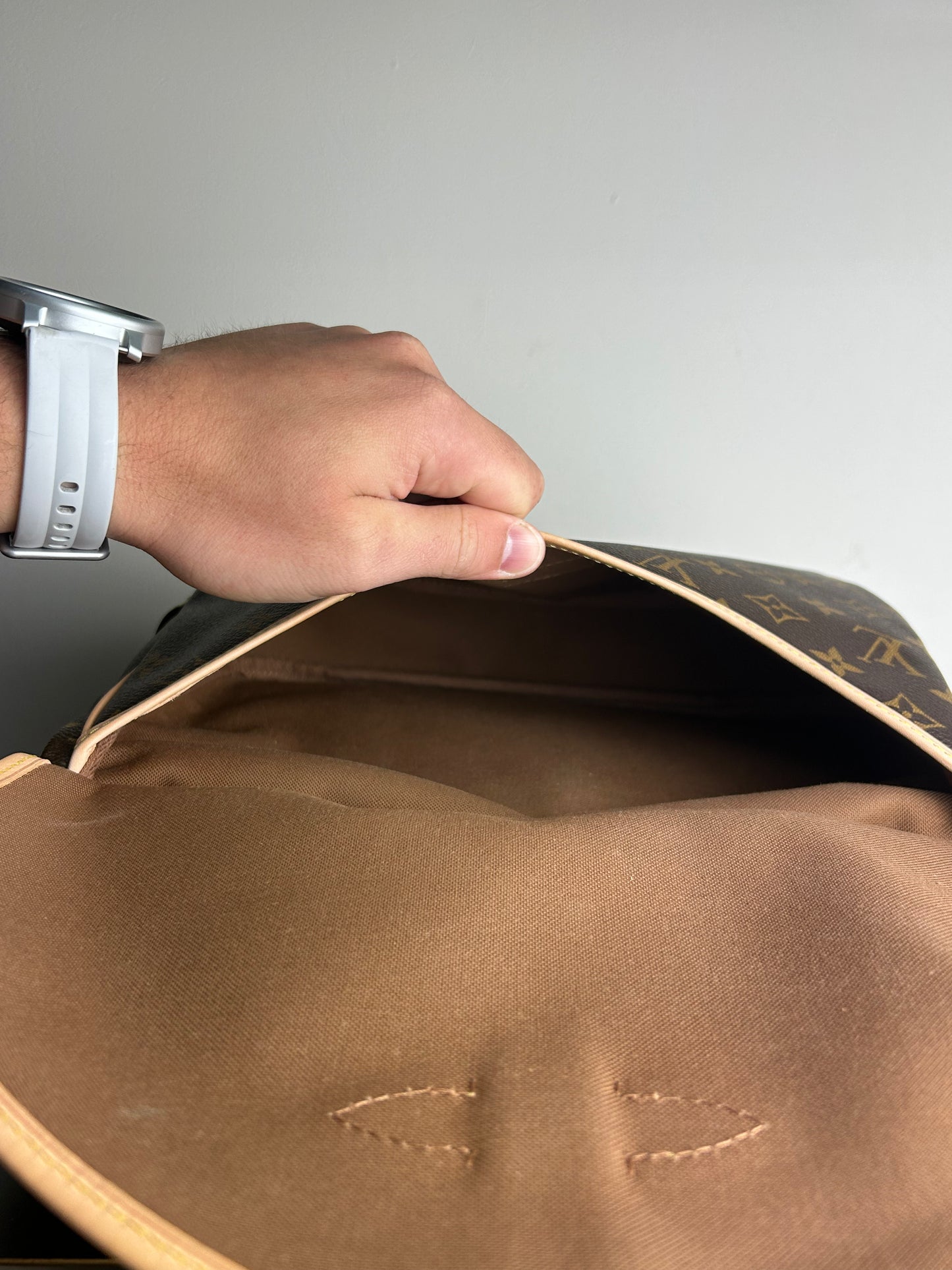 Louis Vuitton Monogram Saumur Messenger Bag