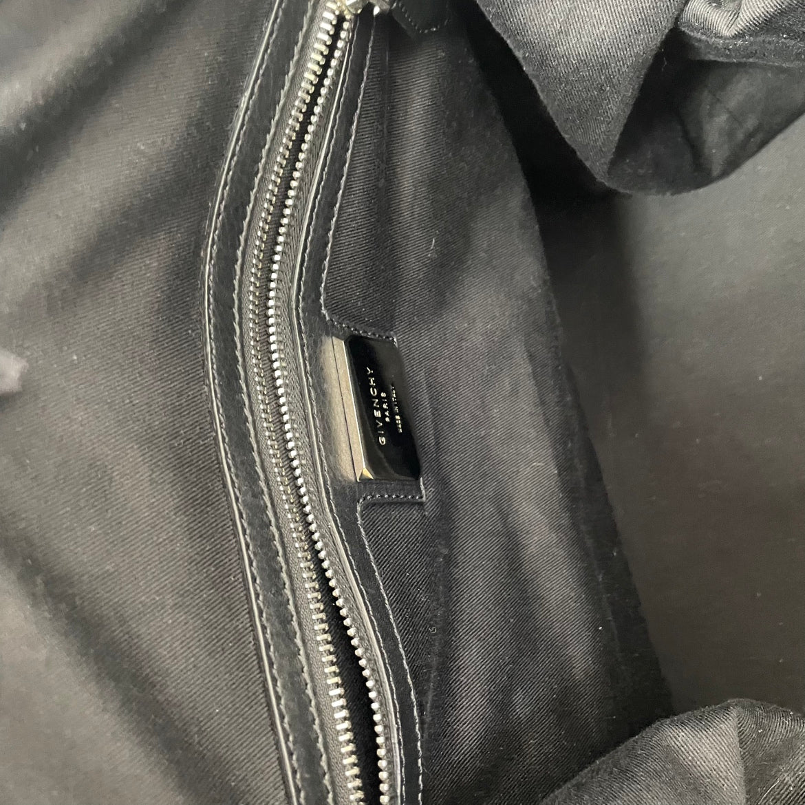 Givenchy Black Leather Nightingale Large Shoulder Bag 11H5002007