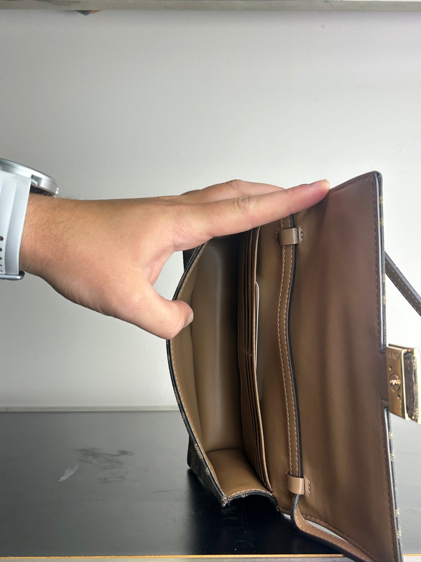 Fendi Zucca Baguette Bag
