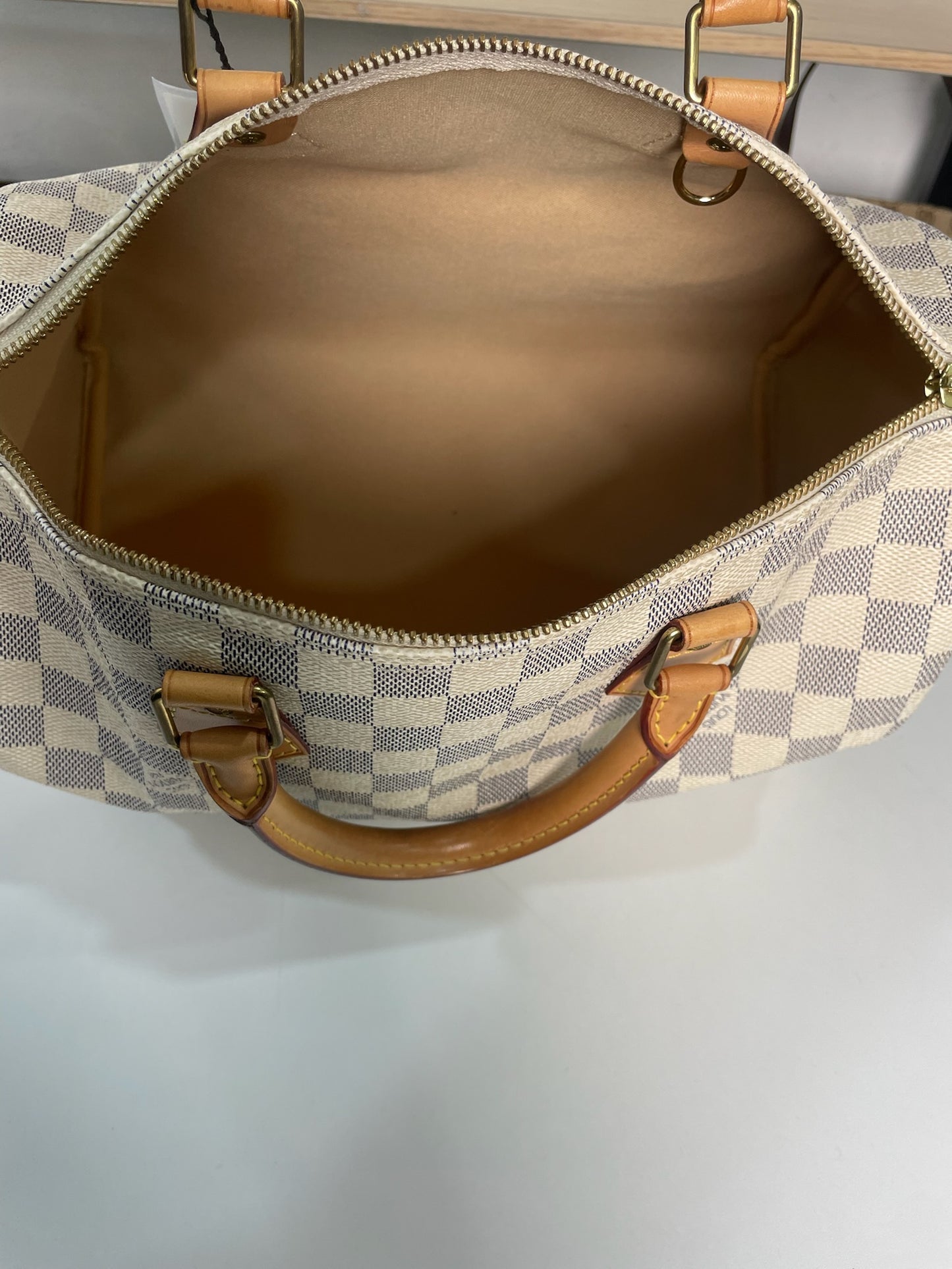 M0707-79 Louis Vuitton Speedy 30 in Damier Azur