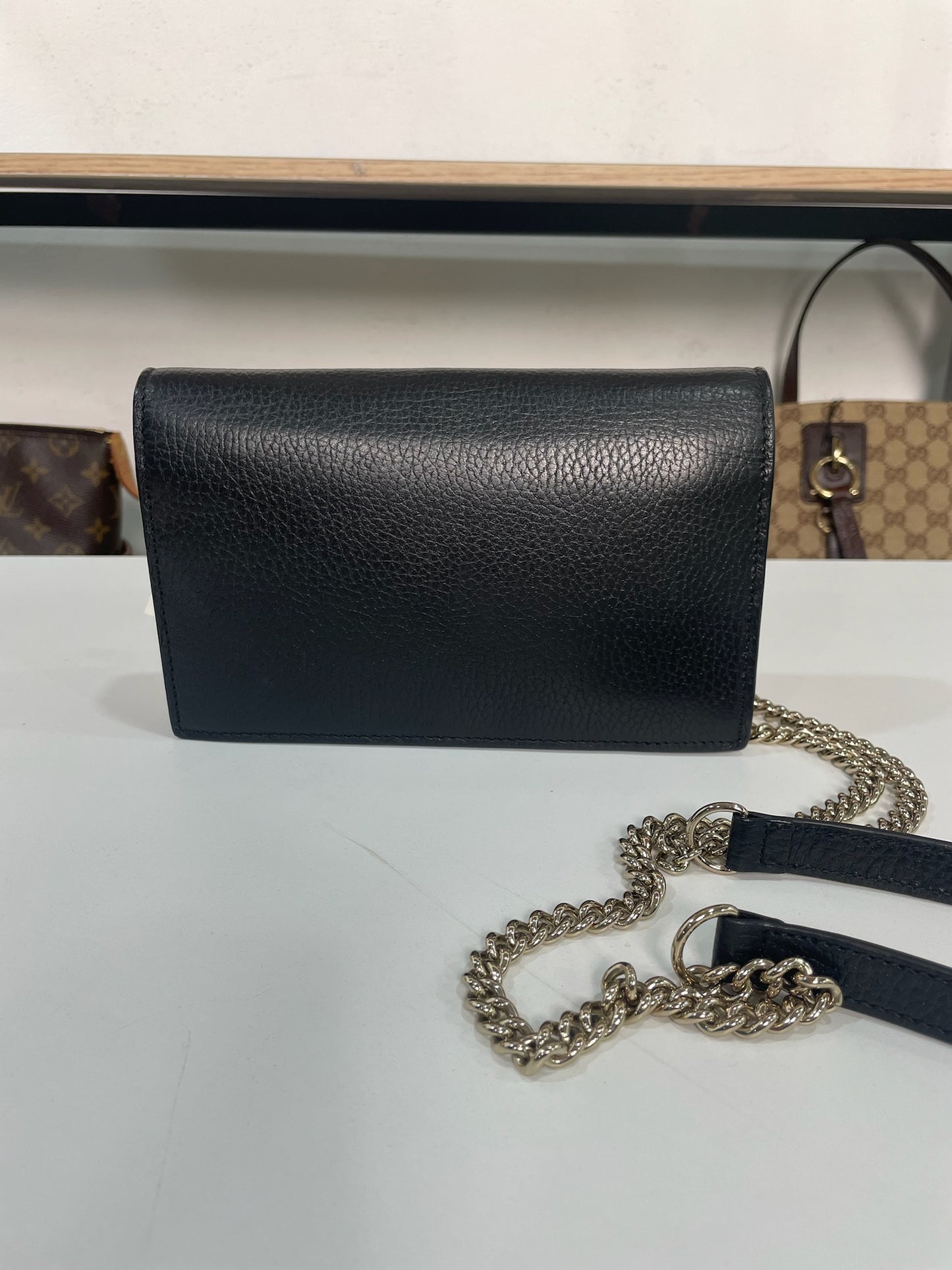 M0707-84 Gucci Interlocking Chain Wallet