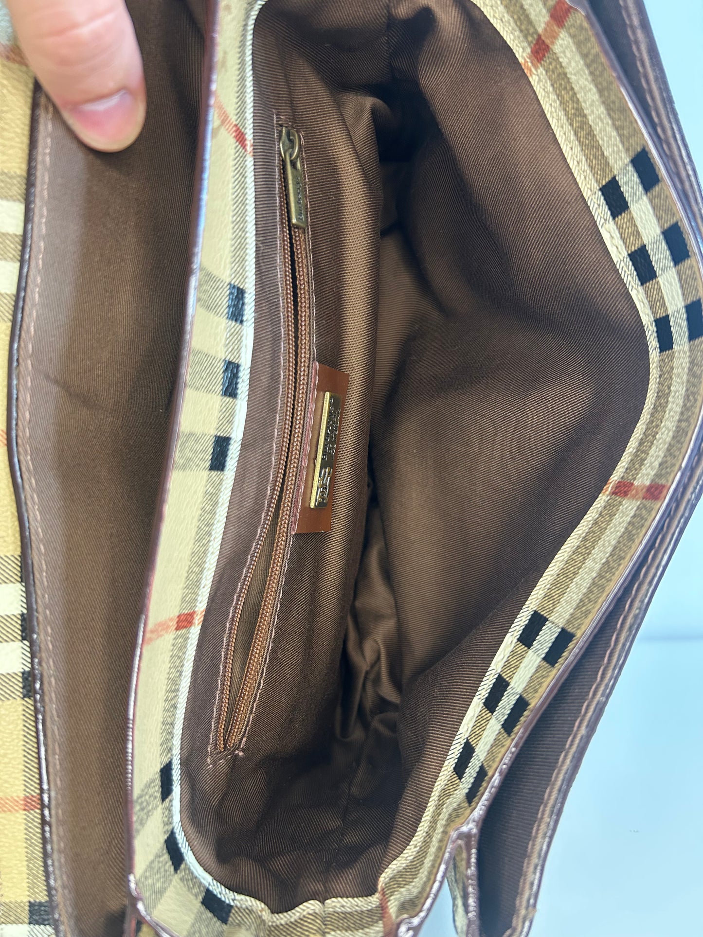 Burberry Nova Check Crossbody Bag