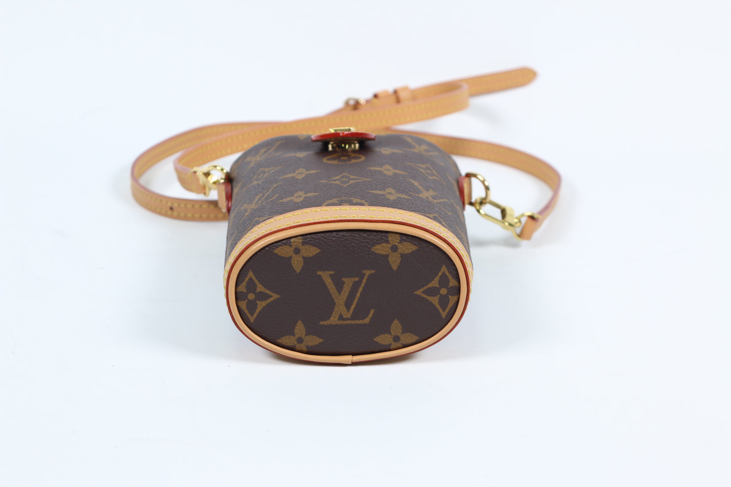Louis Vuitton PVC Monogram Canvas Fold Me ONE Crossbody Bag M80874 (V01295412HD)