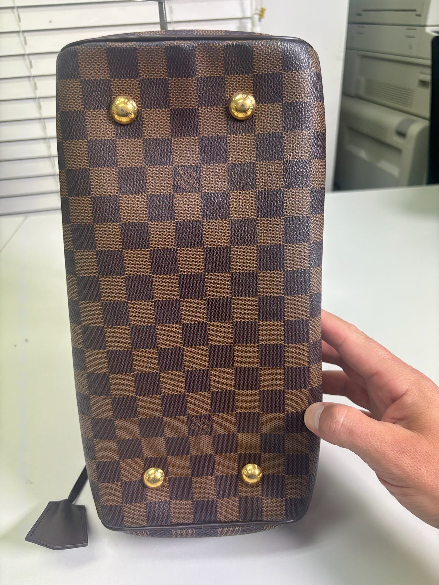 Louis Vuitton Damier Ebene Duomo Tote Bag N60008 (B1252429SL)