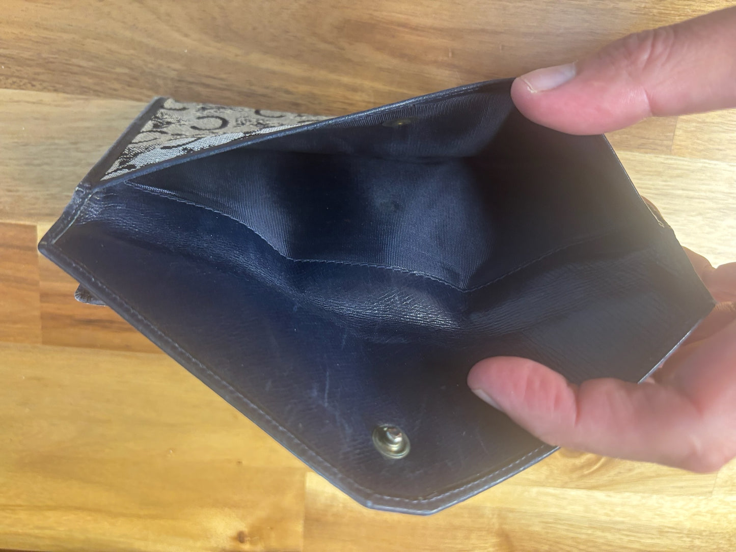 Vintage Celine C Macadam Wallet
