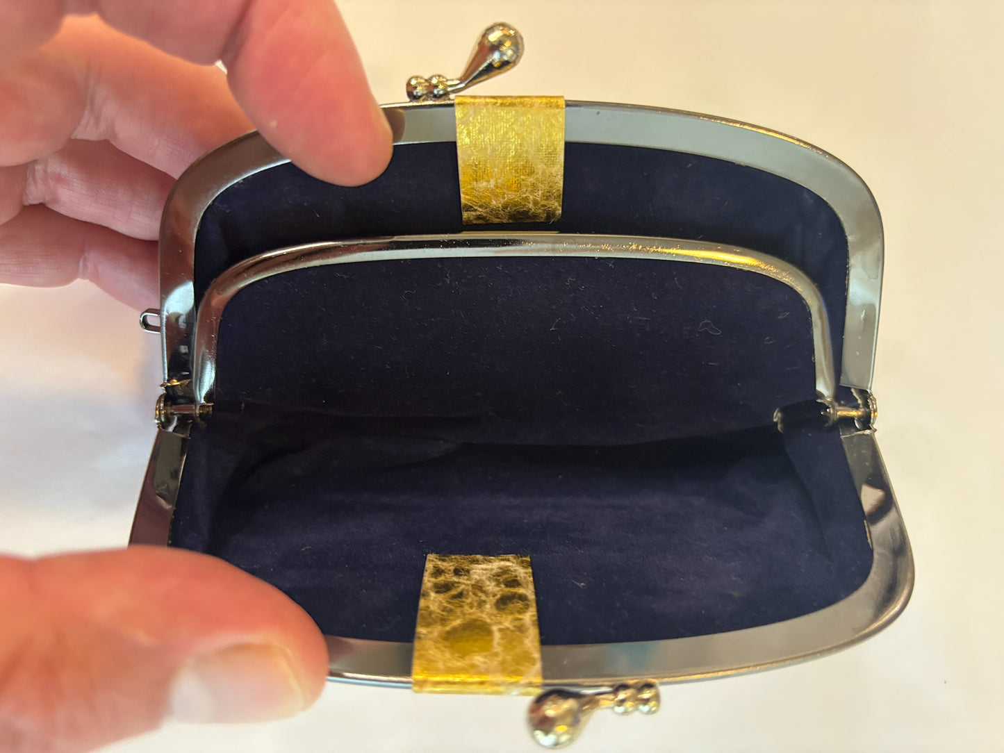 Oshima Tsumugi Silk Clutch