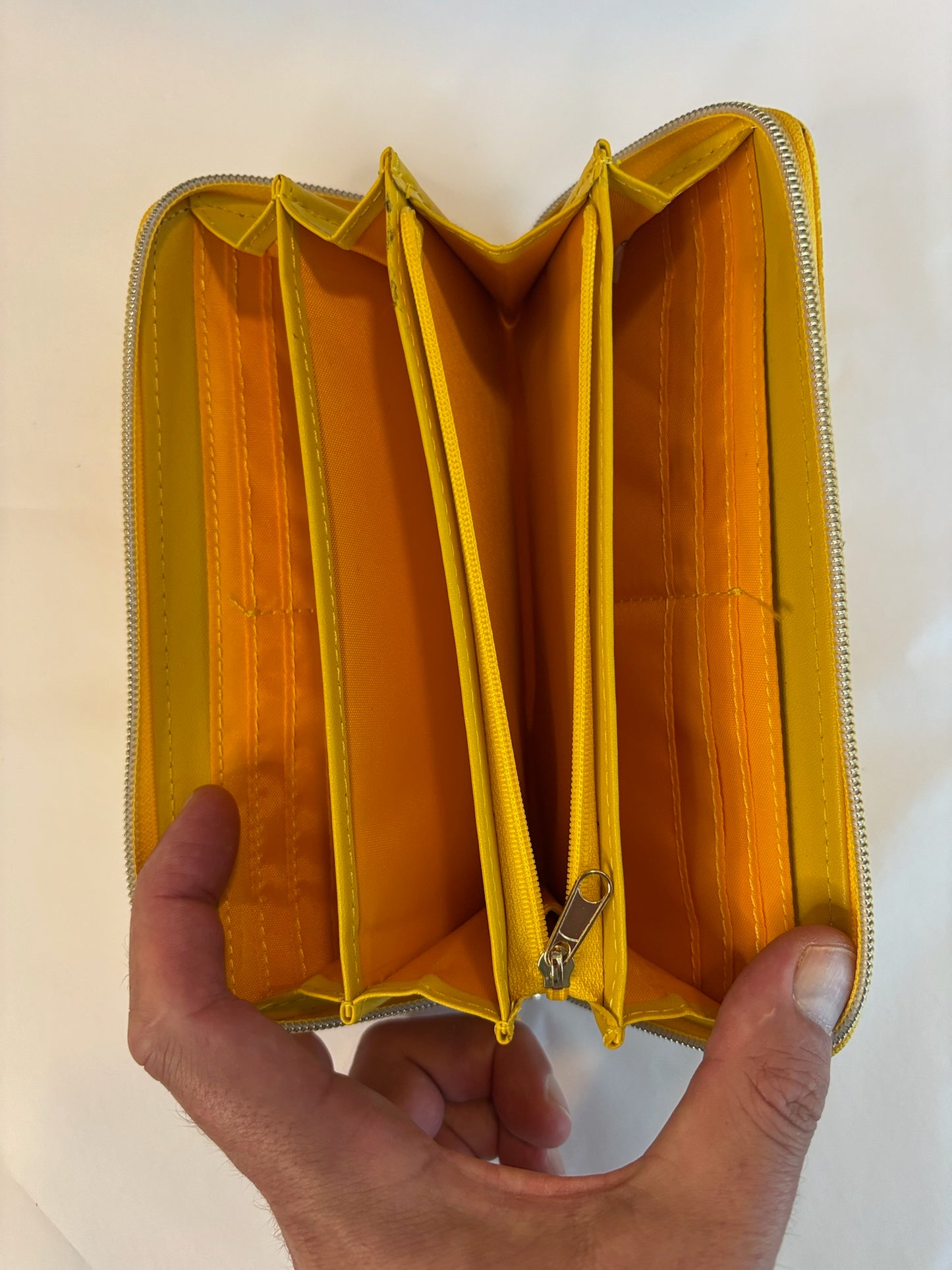 Seven Lucky Gods Yellow Long Wallet