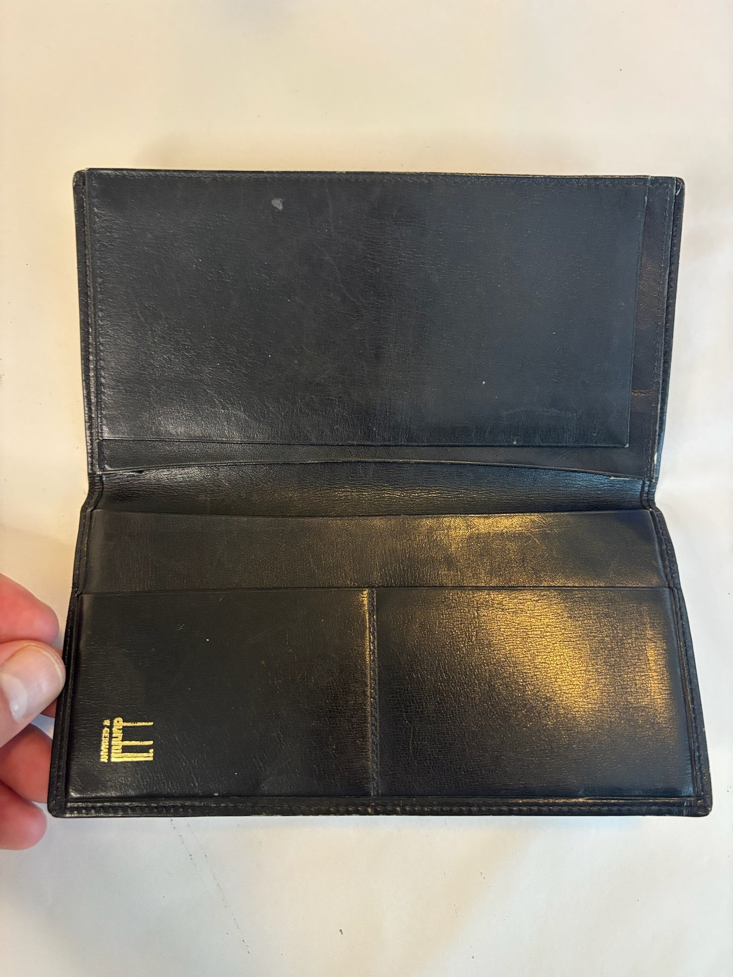 Dunhill Black Leather Wallet