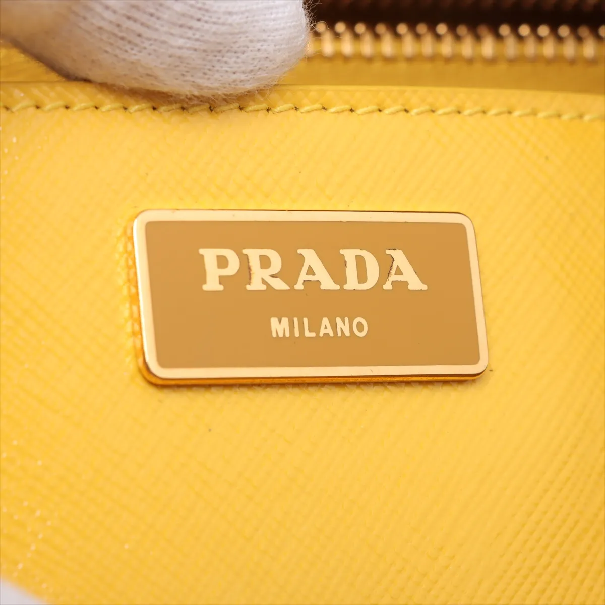 Prada Saffiano Leather Hand Bag