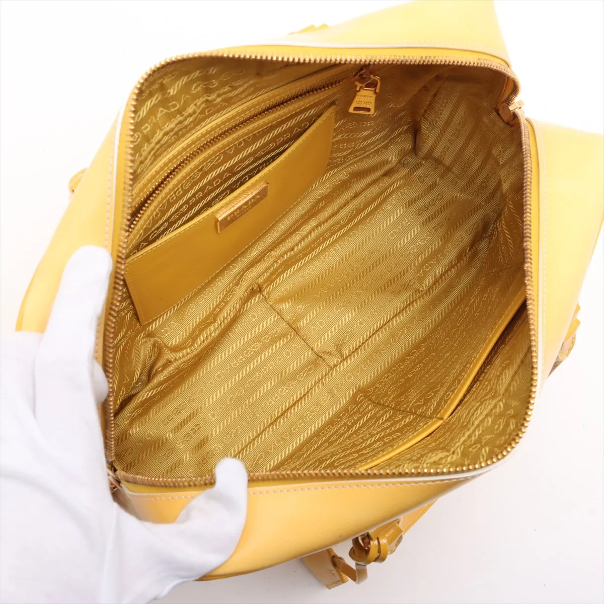 Prada Saffiano Leather Hand Bag